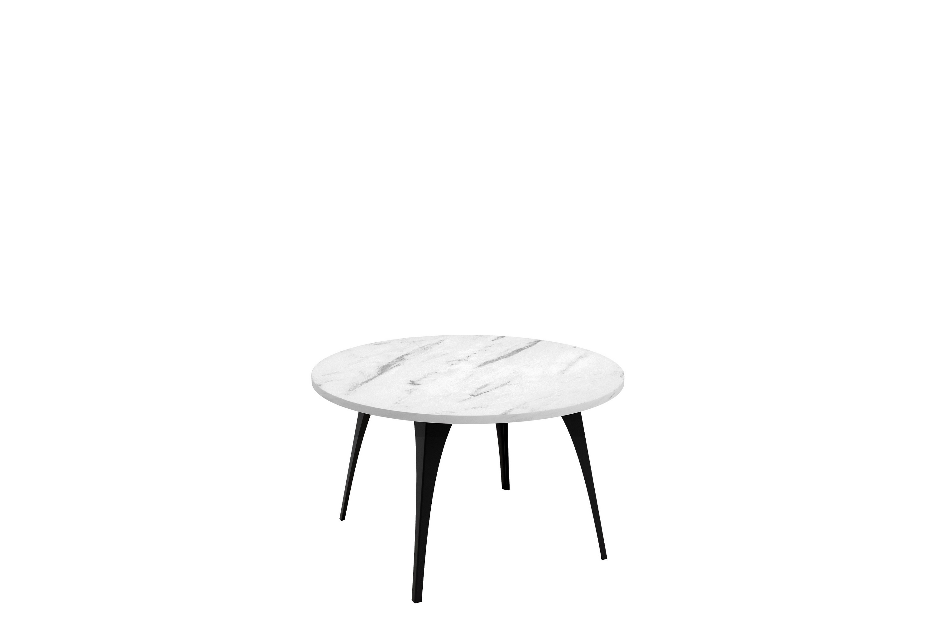 sayumi soffbord 75 cm - svart/ljusgrå