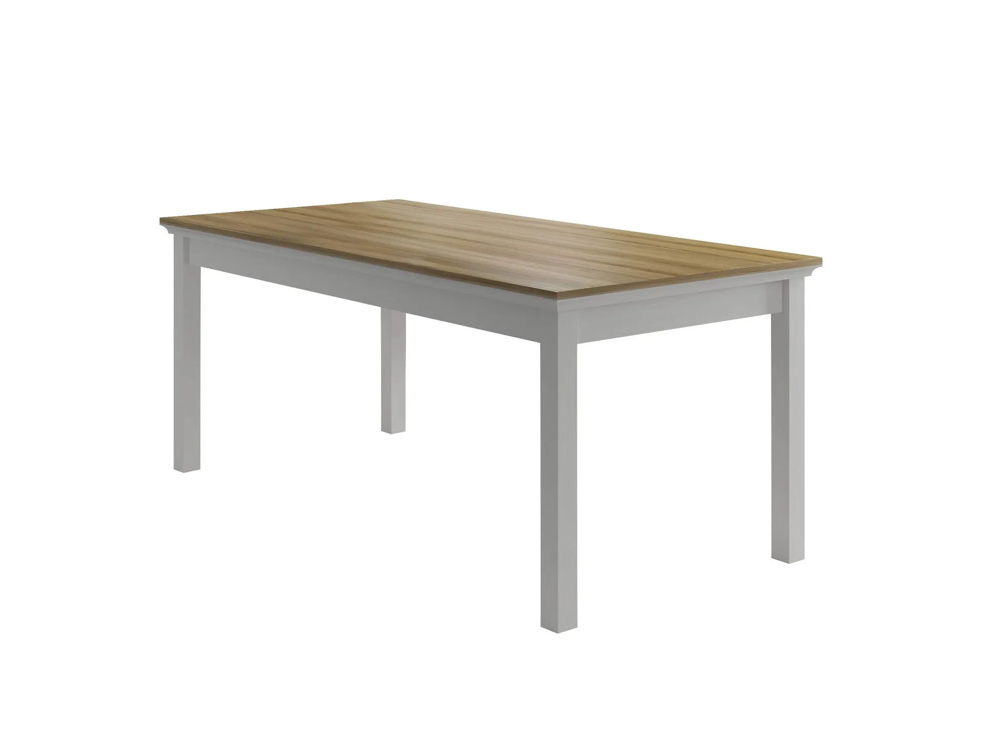 Serina Matbord 180 cm - Kr&auml;m och gr&aring;