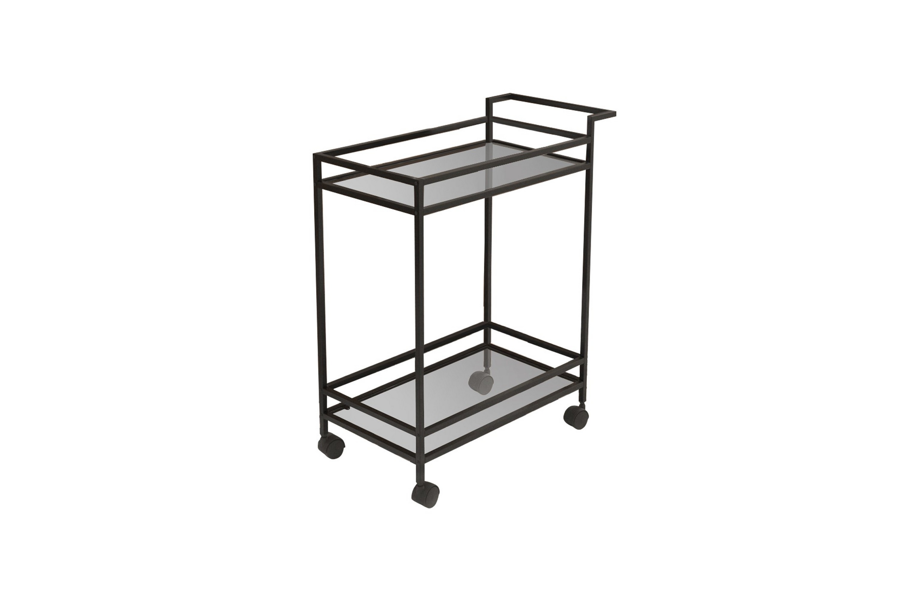 Drinkvagn Vortex 60x35 cm Svart