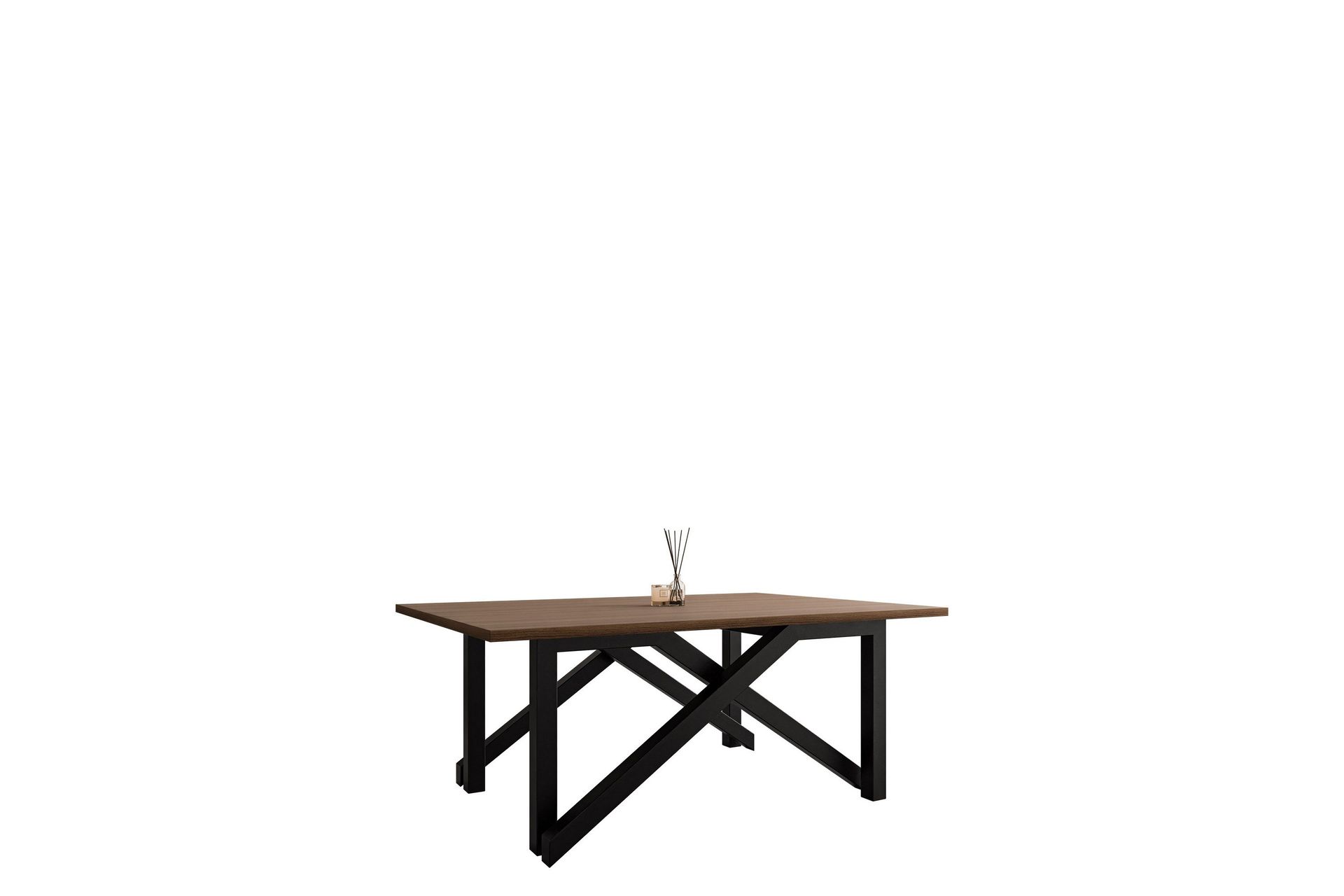 seyloren soffbord 100 cm - brun/svart