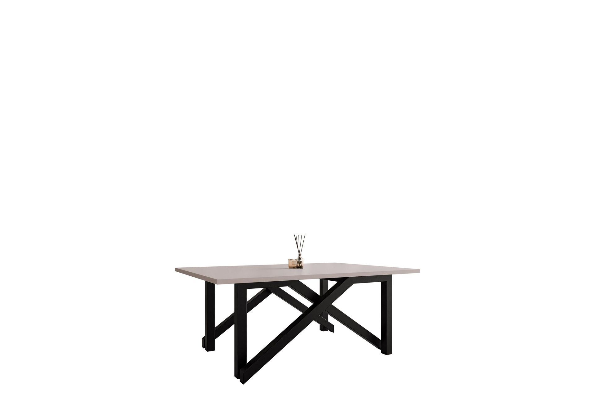 Seyloren Soffbord 100 cm - Svart/Beige