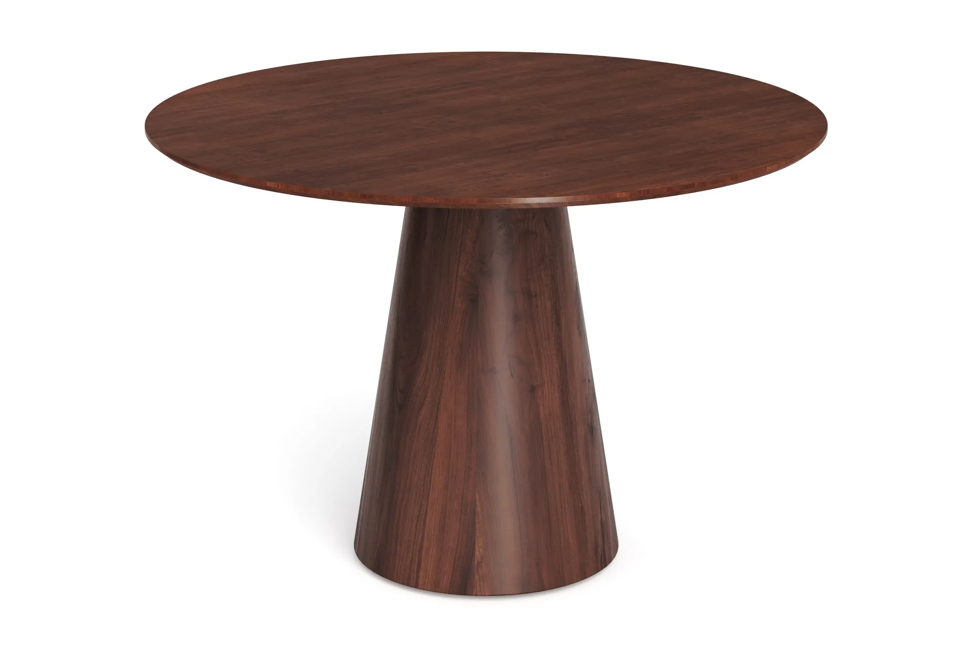 Siena Litet Matbord Runt 110cm Fan&eacute;r - Valn&ouml;t