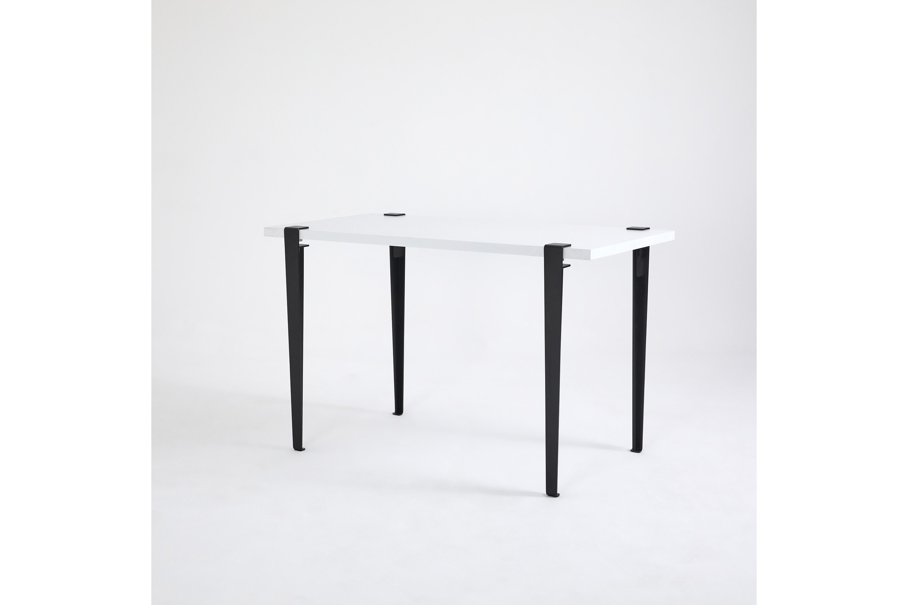 Sminkbord Elaea 45x75 cm Vit/Svart Hanah Home