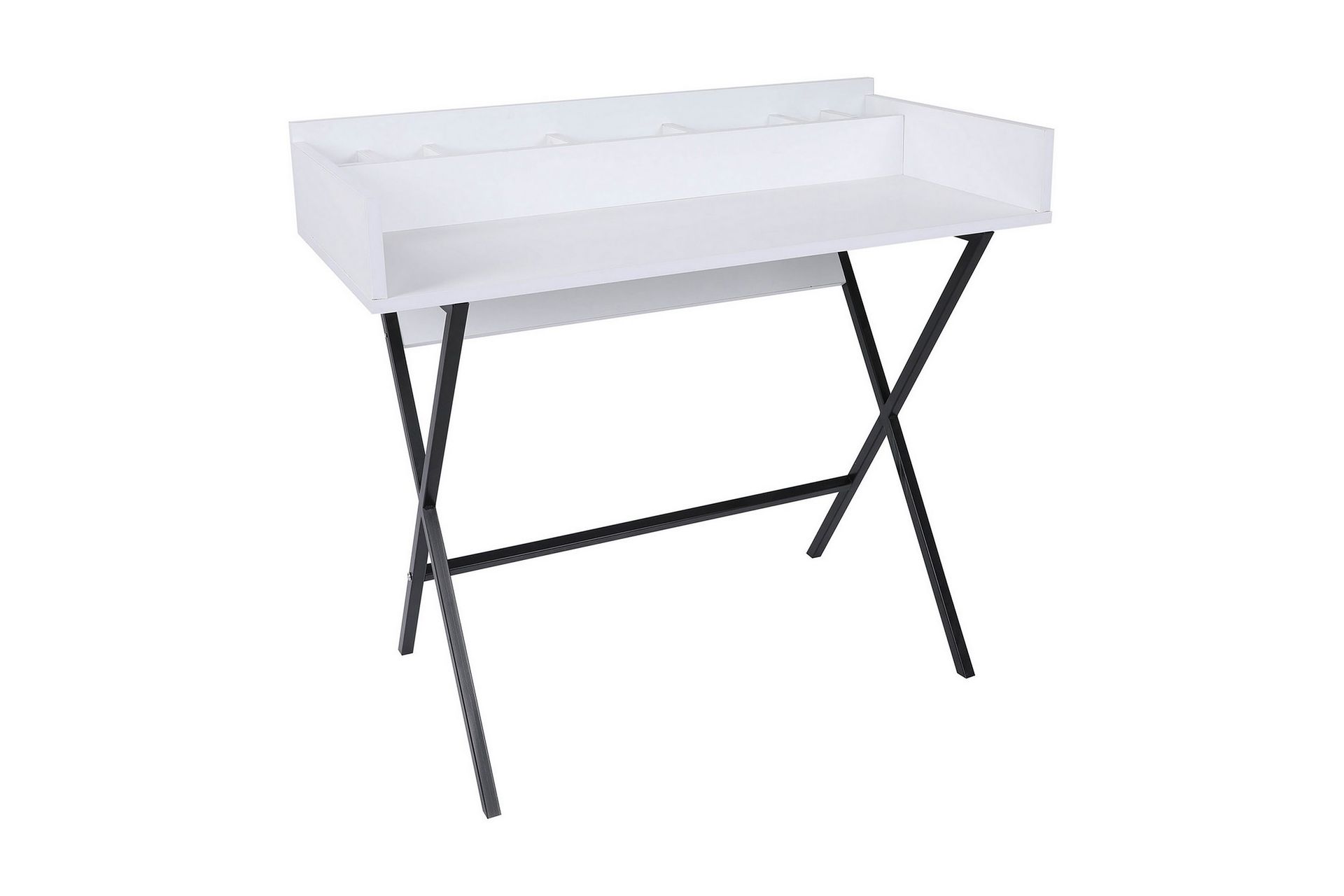 Pyke Sminkbord 100 cm - Vit/Svart