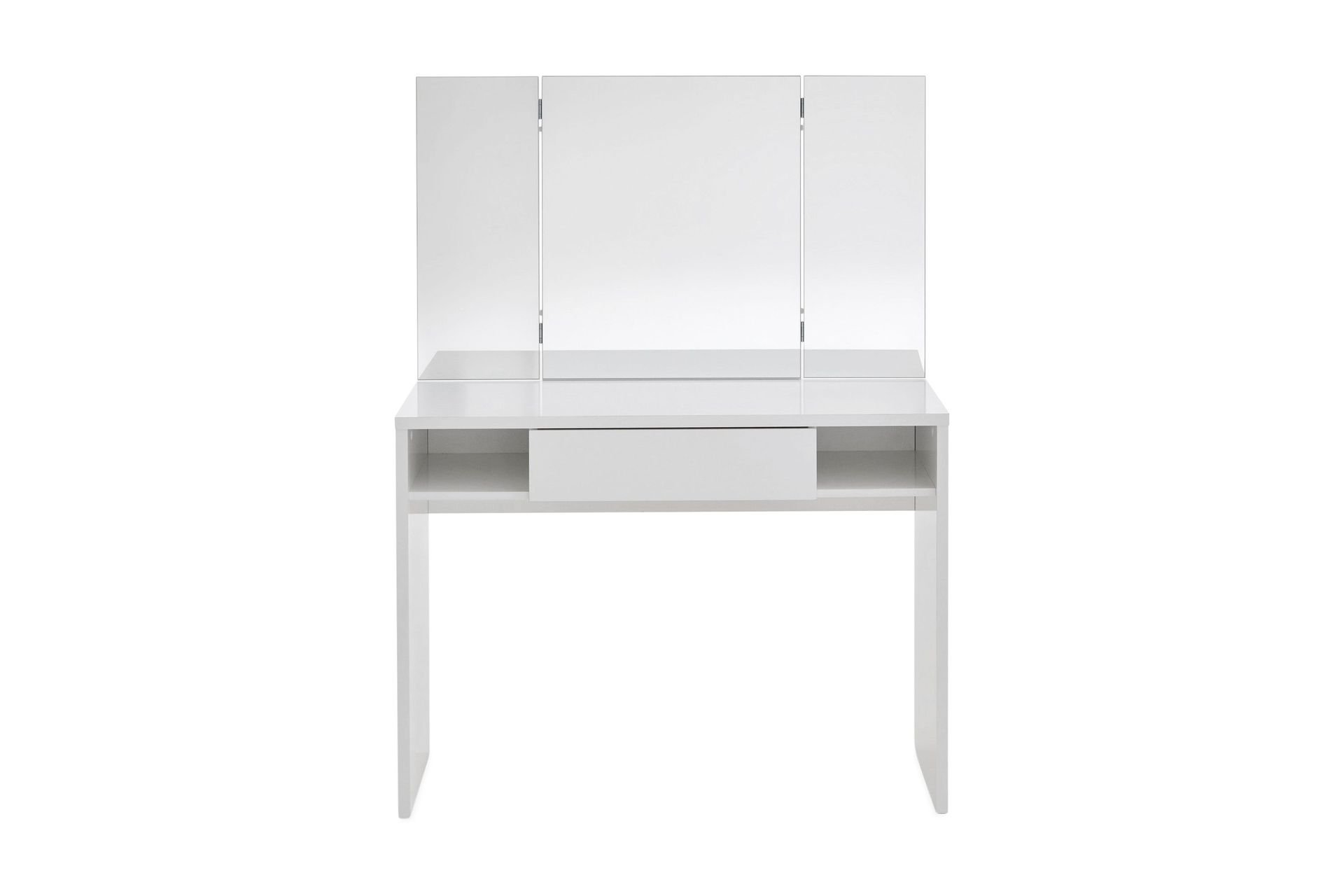 Ridell Sminkbord 100 cm - Vit
