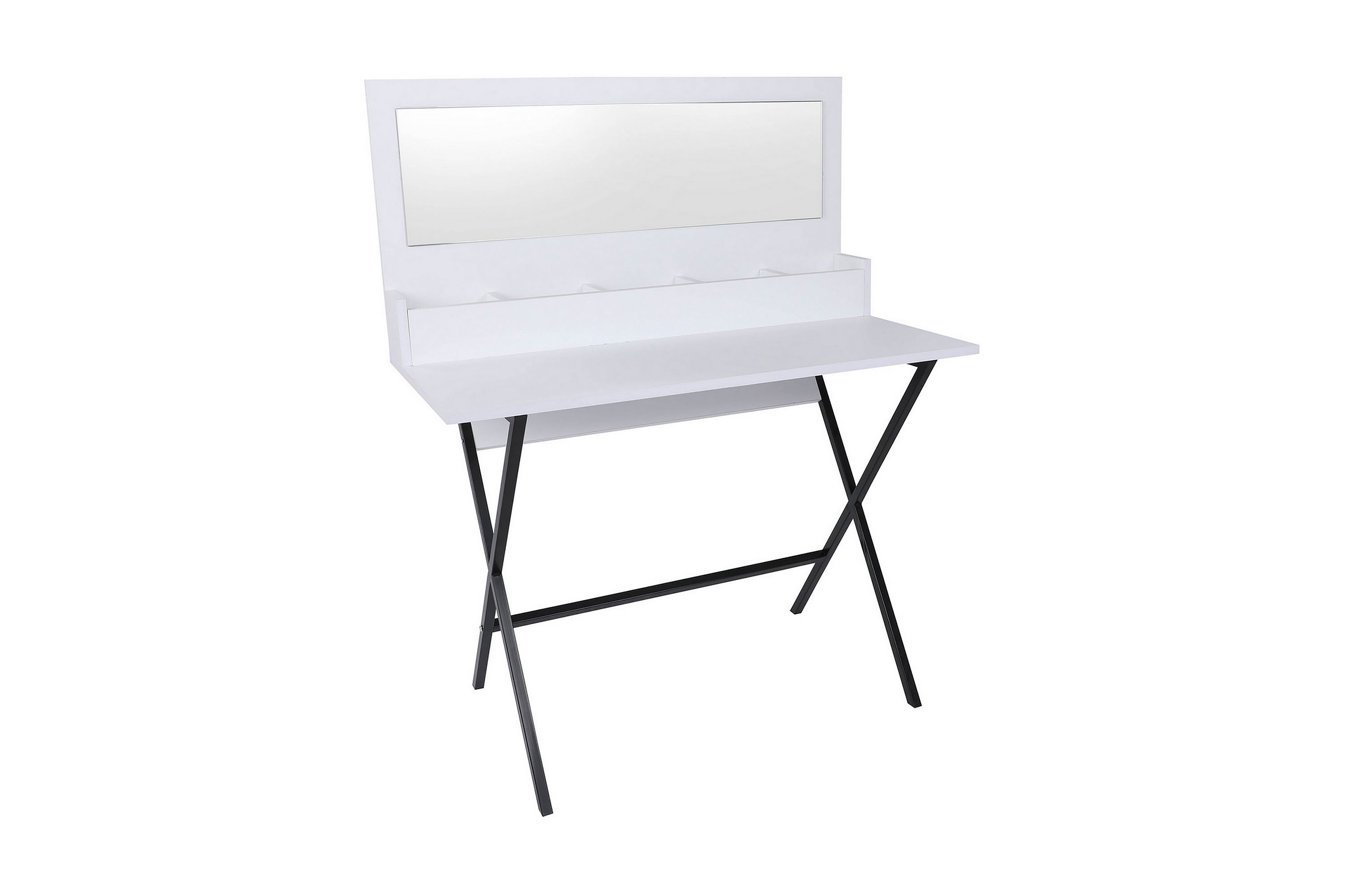 Sminkbord Hiyaong 100 cm Vit/Svart