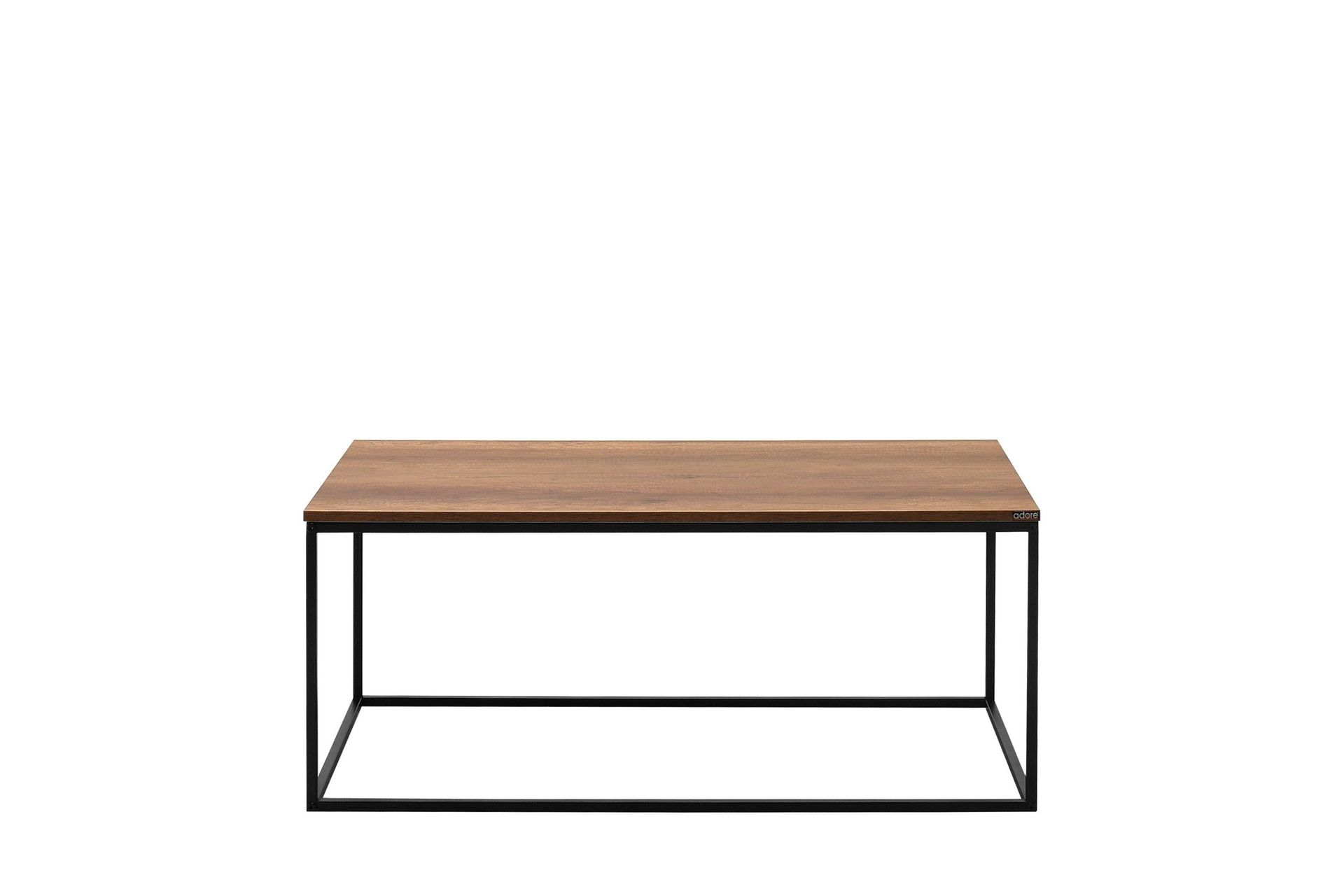 ajmit soffbord 100x60 cm brun - hanah home