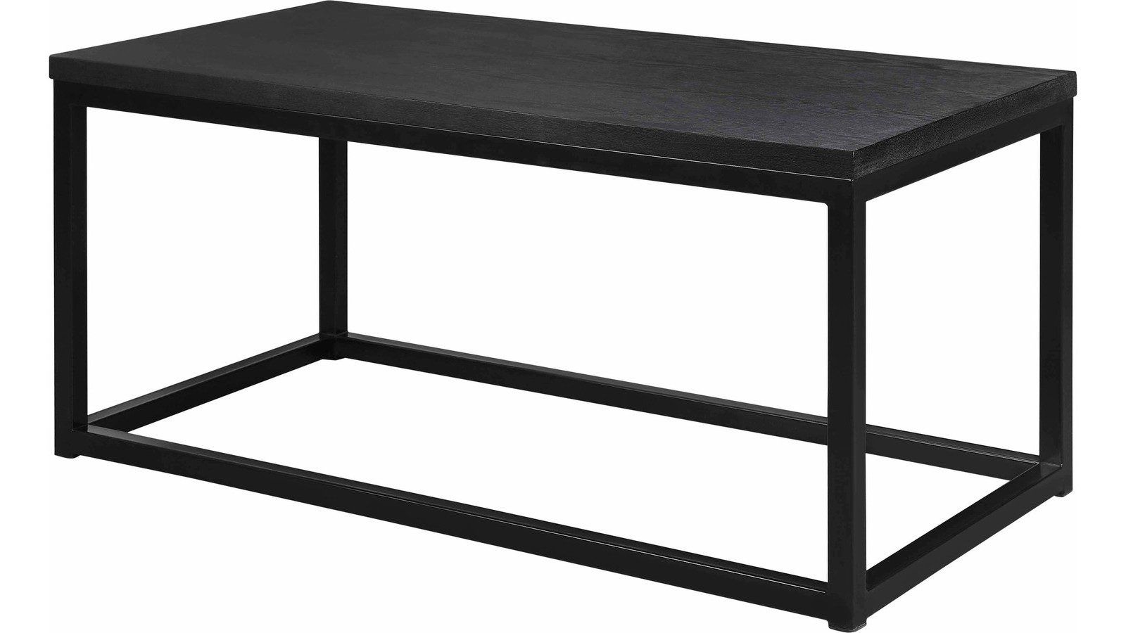 Soffbord Anish 94x47 cm Omonterad - Svartlackad