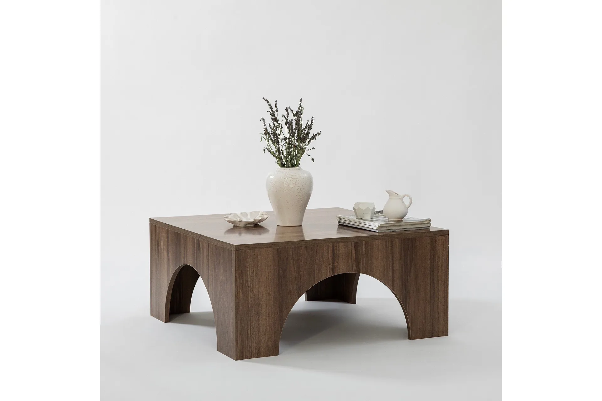 Collesium Soffbord 80 cm - Valn&ouml;t