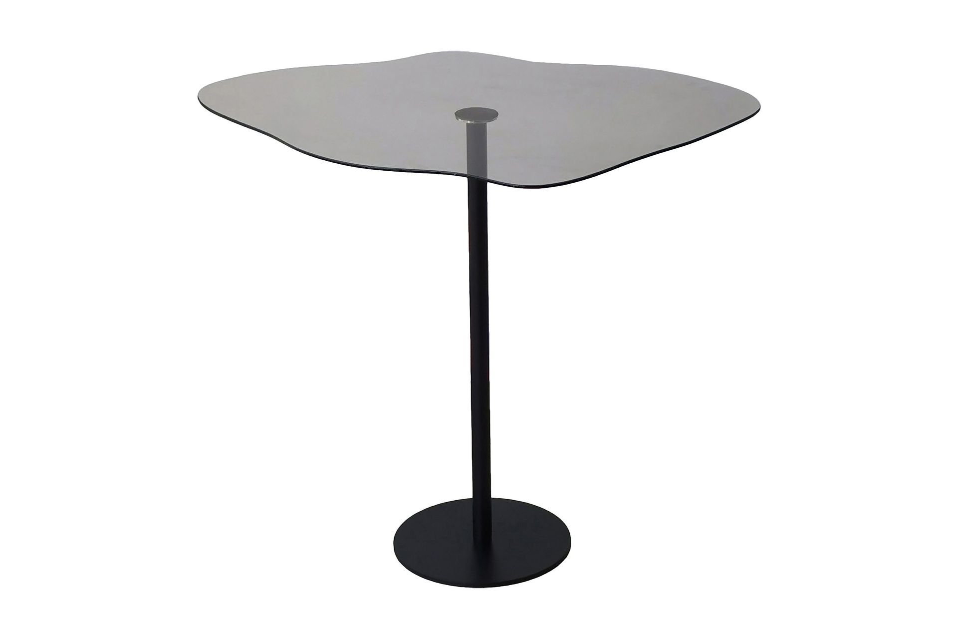 Deluxus Soffbord 60x45x60 cm Oval - Svart