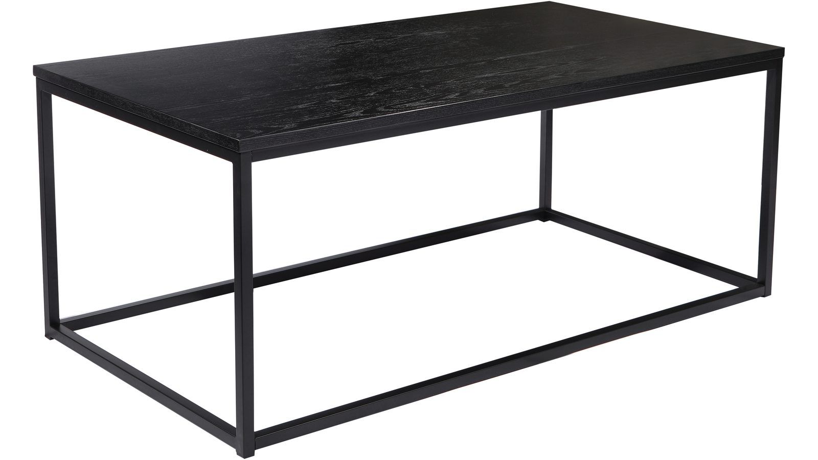 Soffbord Dover 120x60 cm - Svart askfaner