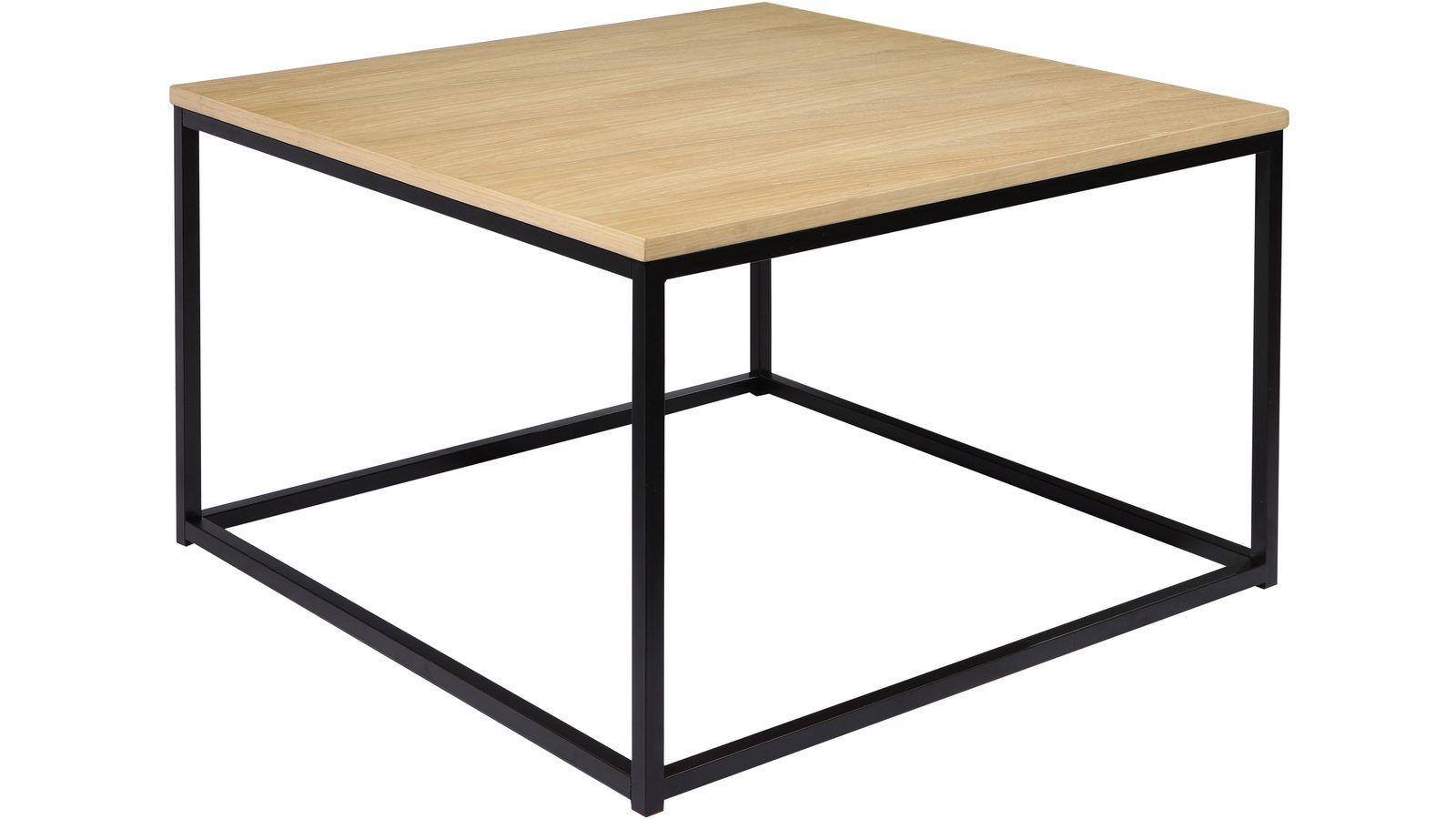 Soffbord Dover 80x80 cm - Vitpigmenterad