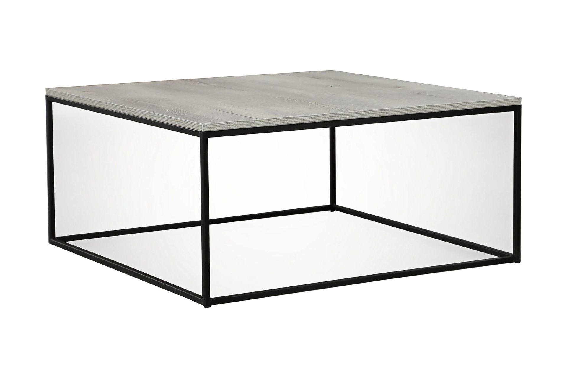 Falan Soffbord 75 cm - Gr&aring;/Svart