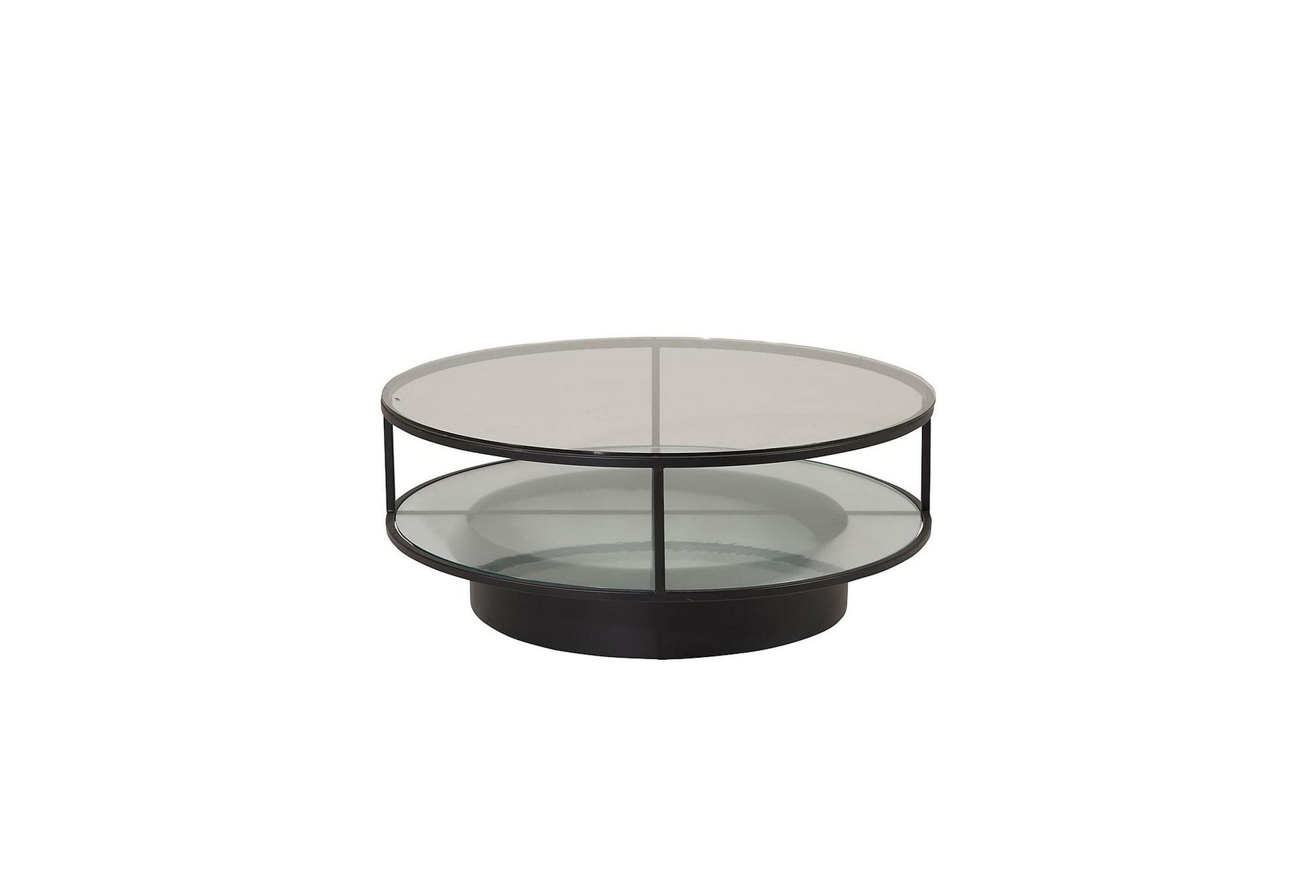 Falsterbo Soffbord Runt 100 cm - Transparent