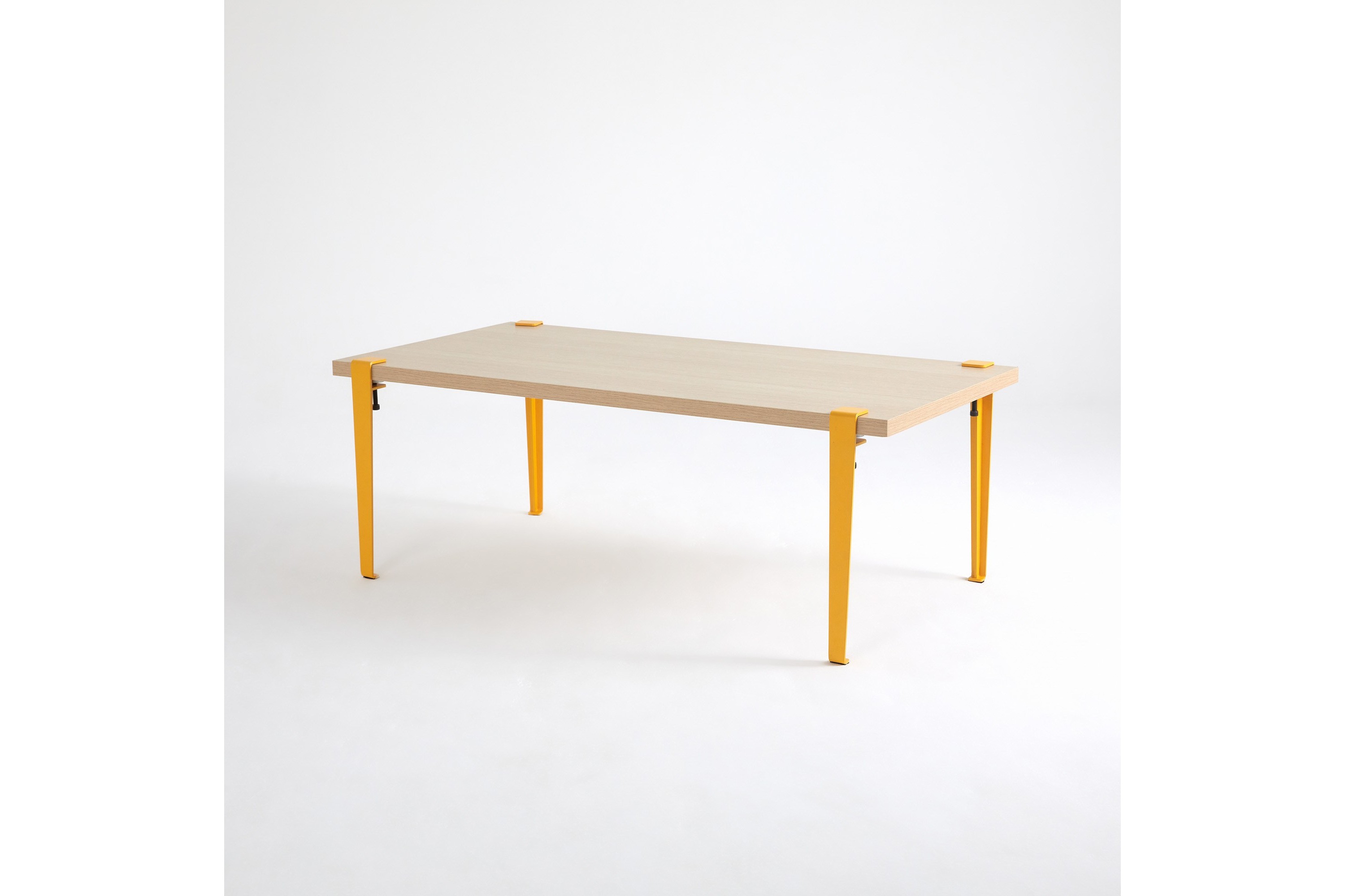 Soffbord Fonissa 120x60 cm Brun/Gul Hanah Home