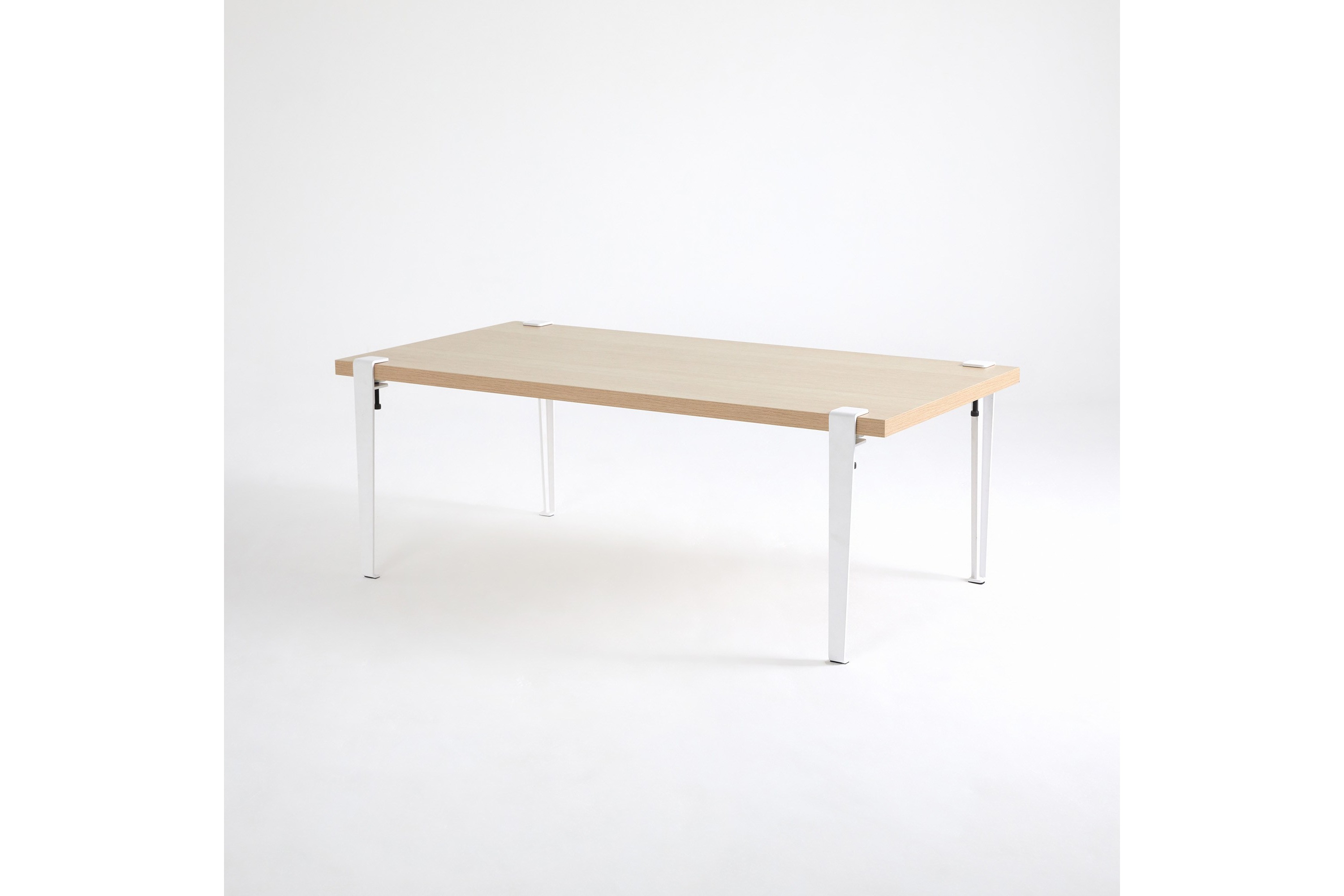 Soffbord Fonissa 120x60 cm Brun/Vit Hanah Home