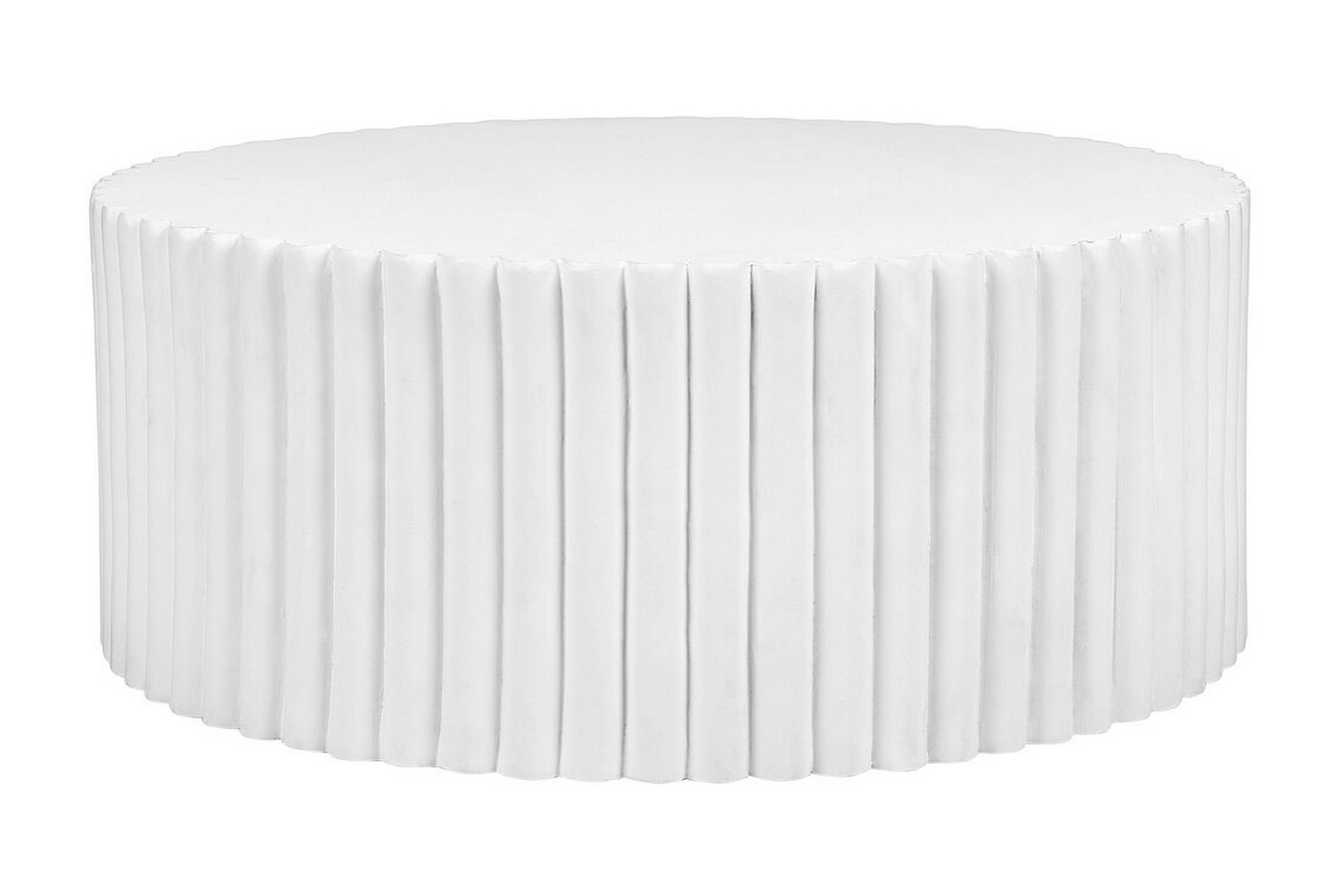 Soffbord Fox Creek 117 cm Rund Vit