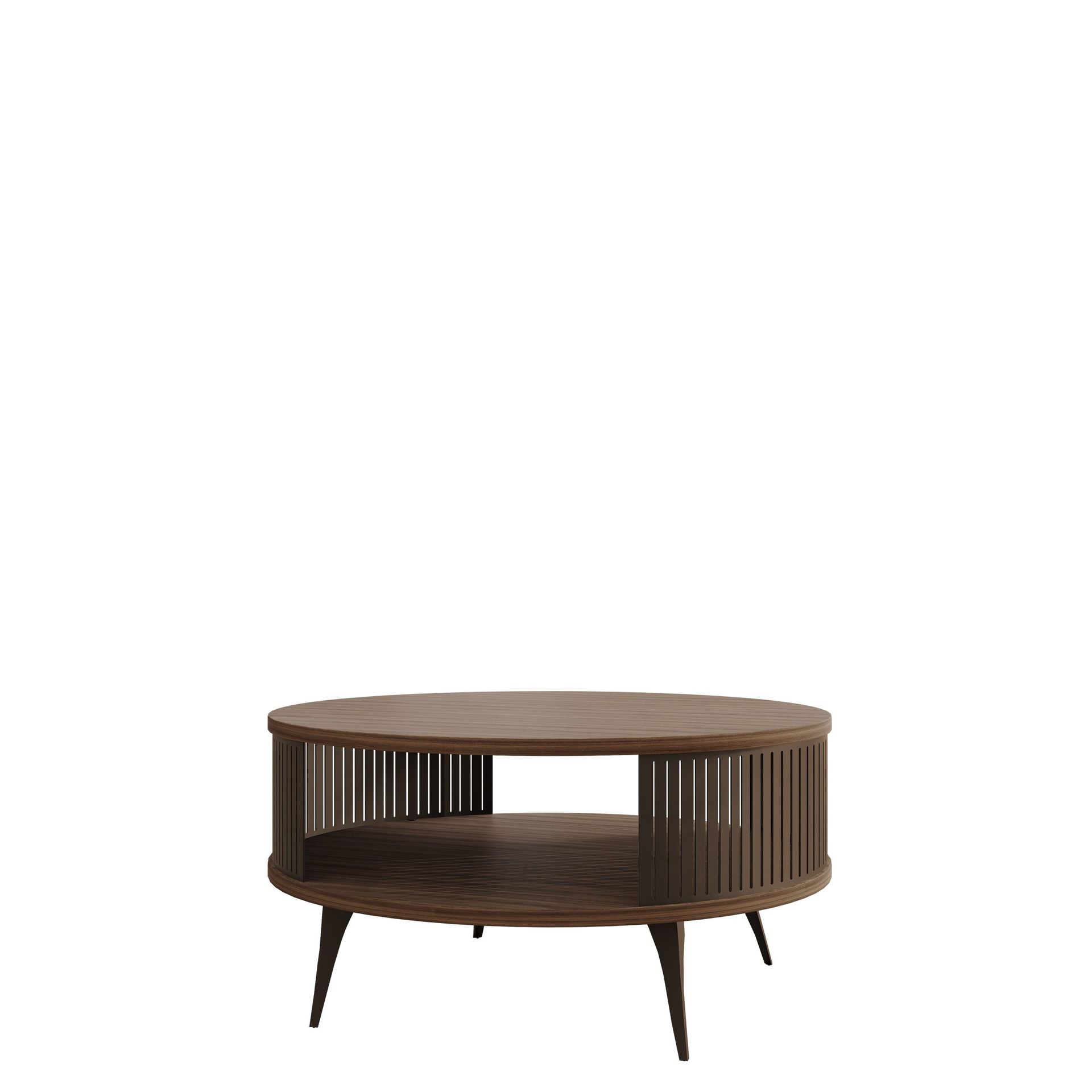 Galia Soffbord 75 cm Rund - Brun