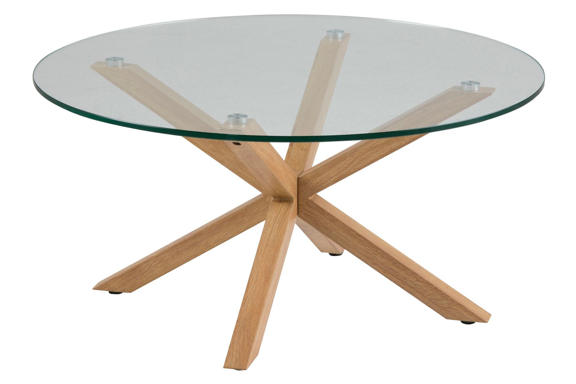 Ganesh Soffbord 82 cm Rund - Ek