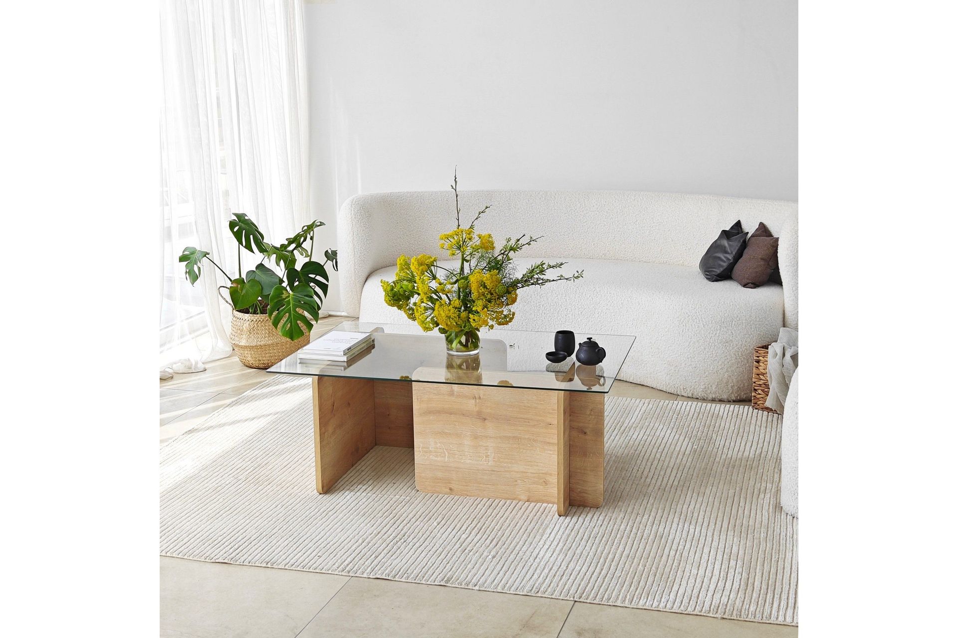 Giona Soffbord 105 cm - Brun