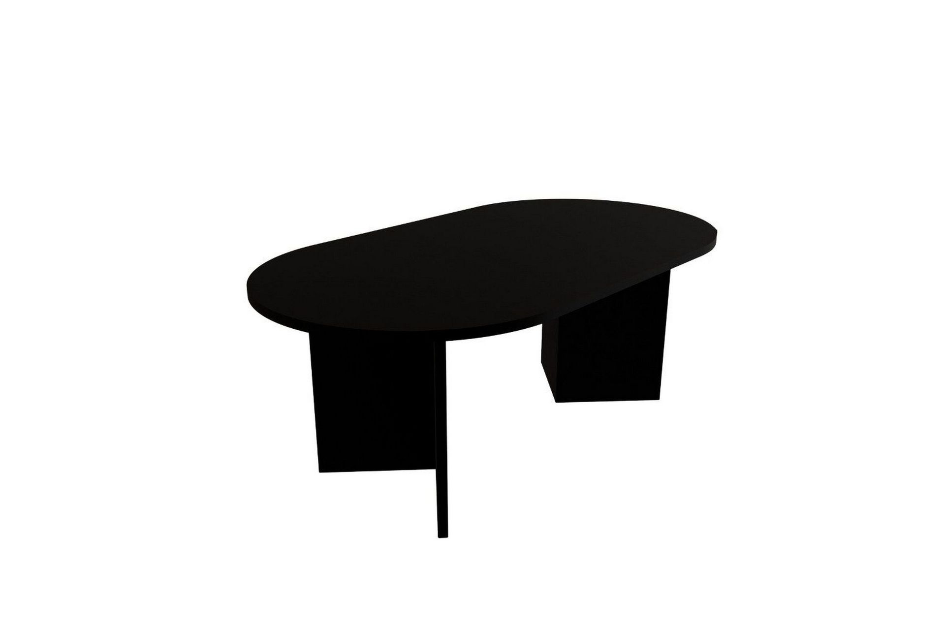 Soffbord Glenure Svart - Svart