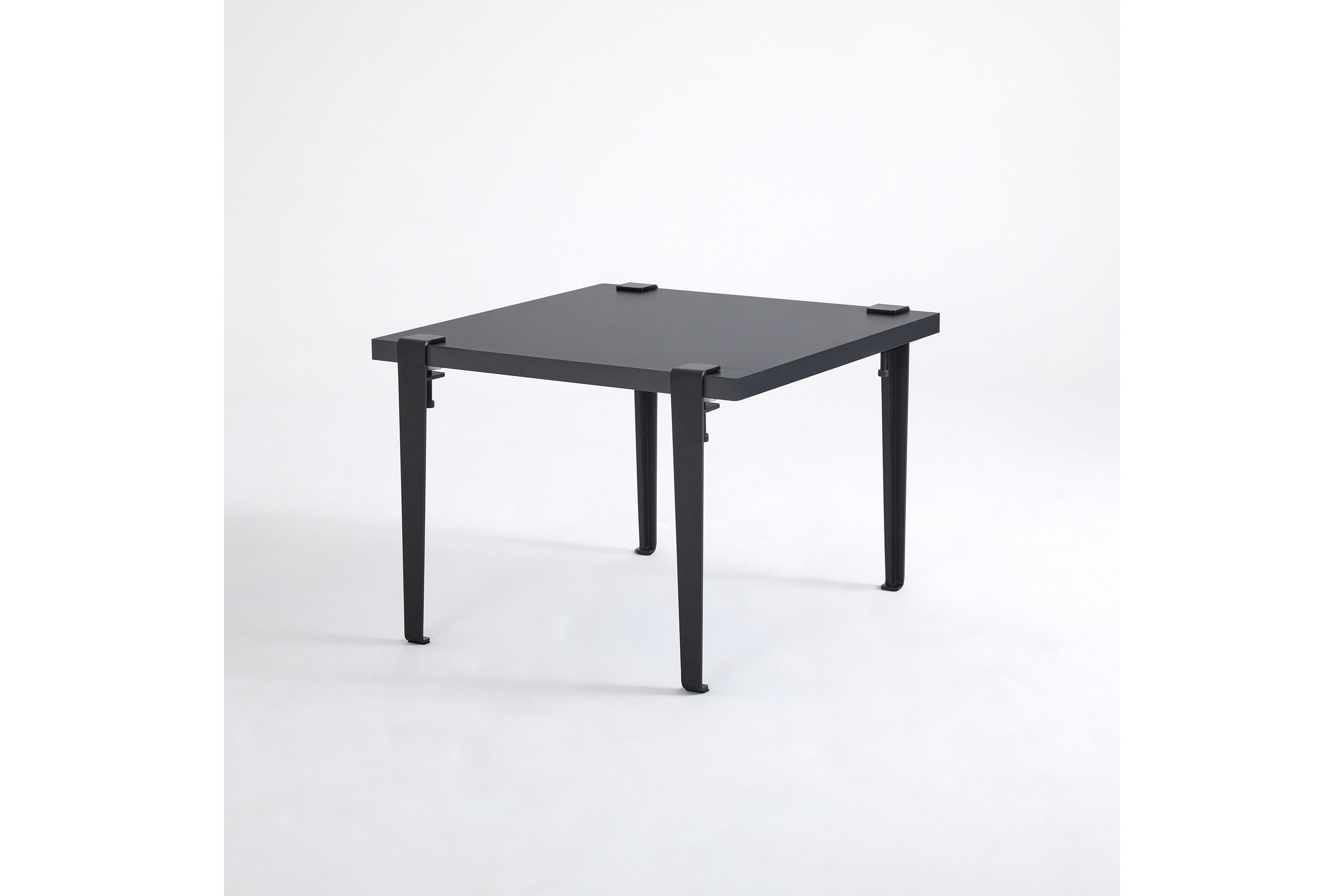 Soffbord Halicheron 60x60 cm Svart Hanah Home
