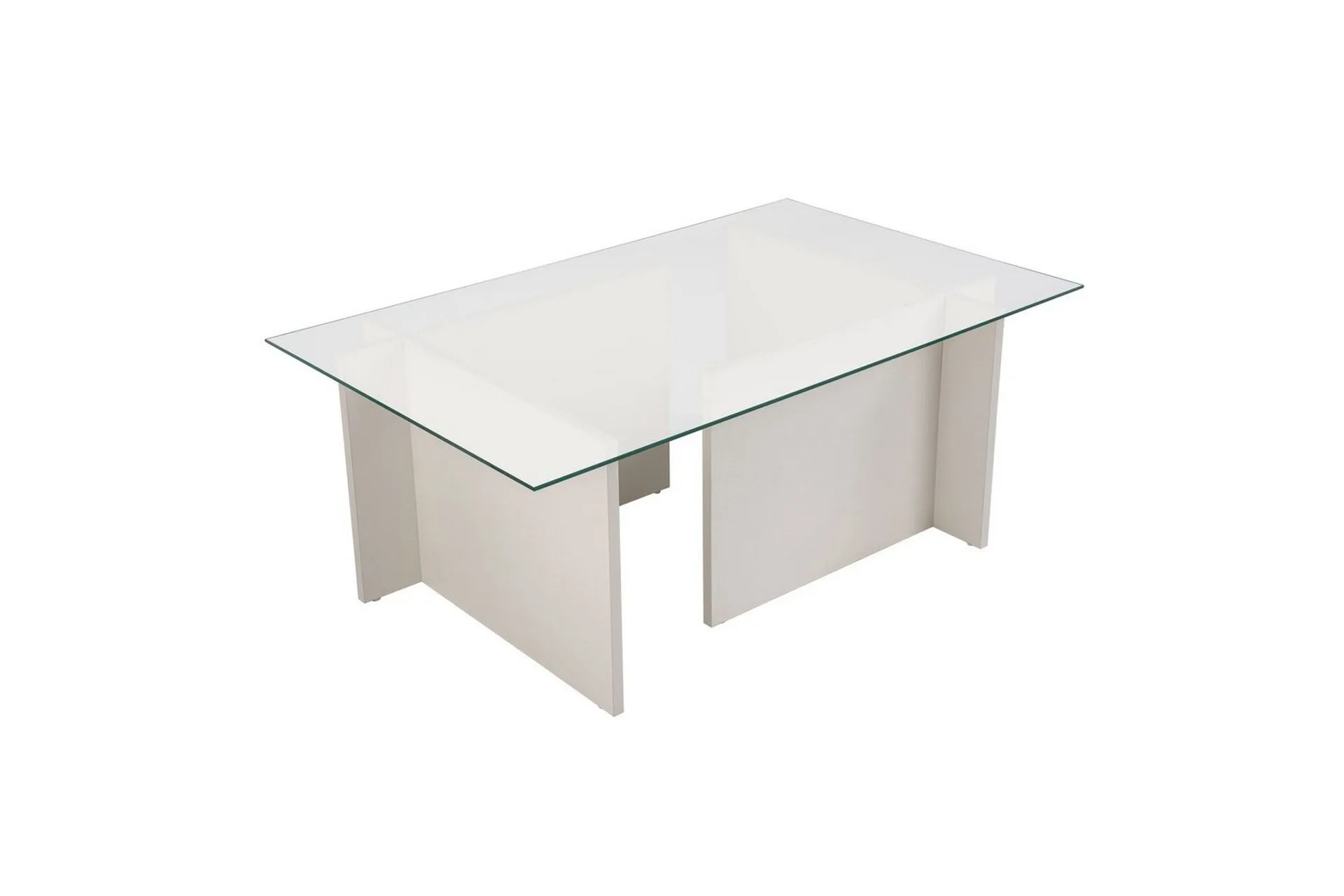 Soffbord Haruto Tr&auml; Vit - Tr&auml; Vit