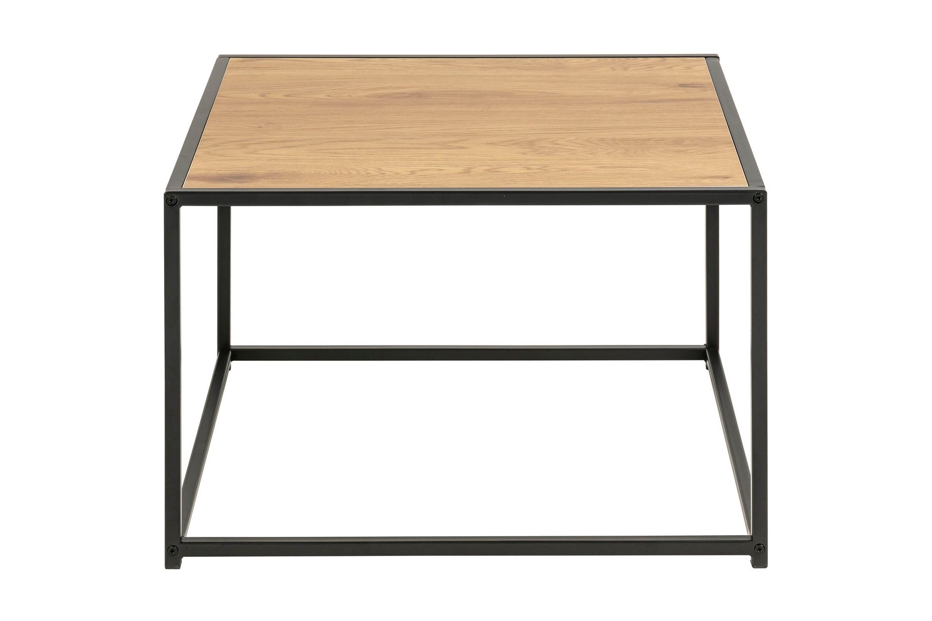 hasslevik soffbord 60 cm - brun/svart