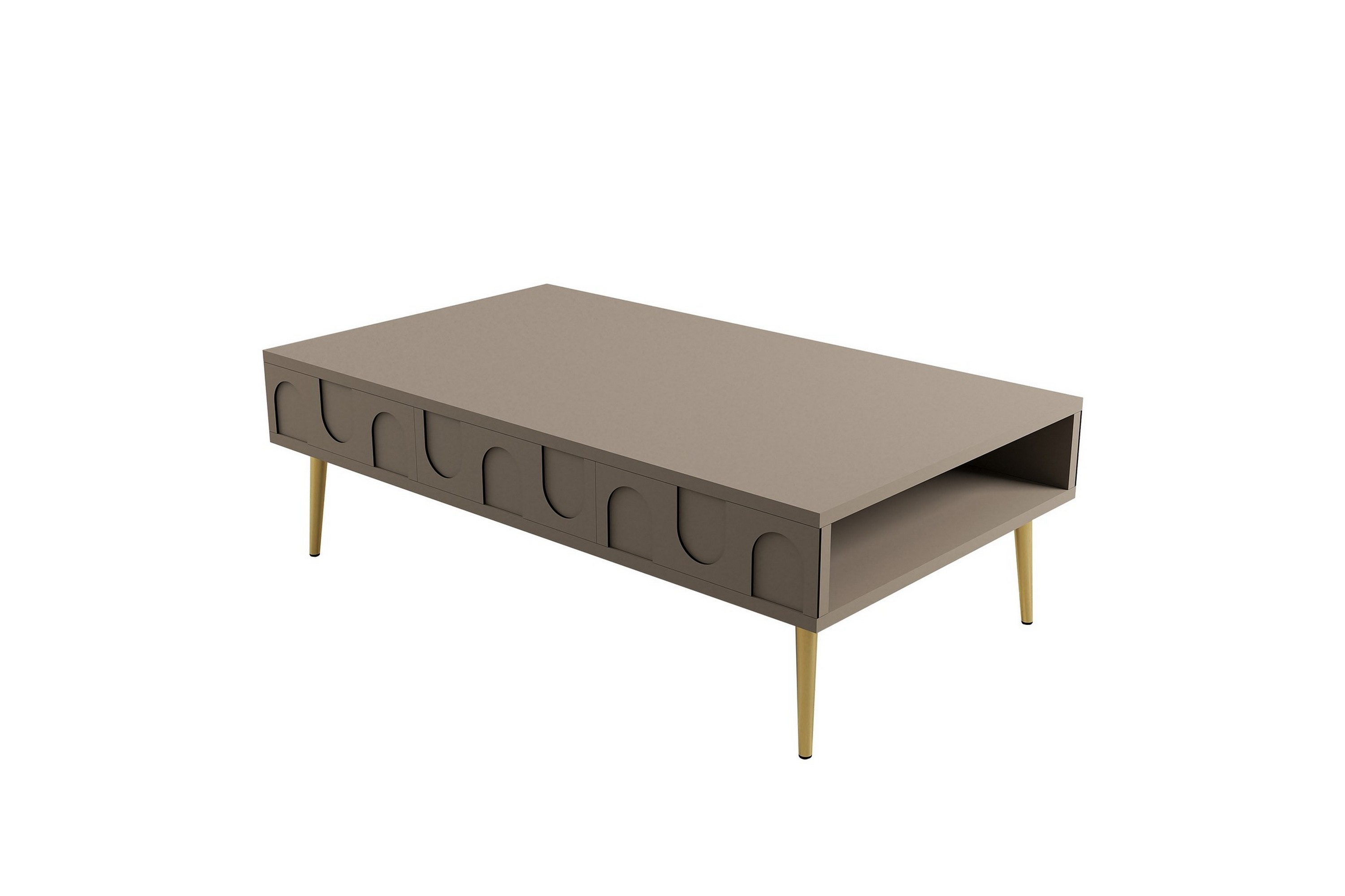 Soffbord Hazim 105 cm Guld