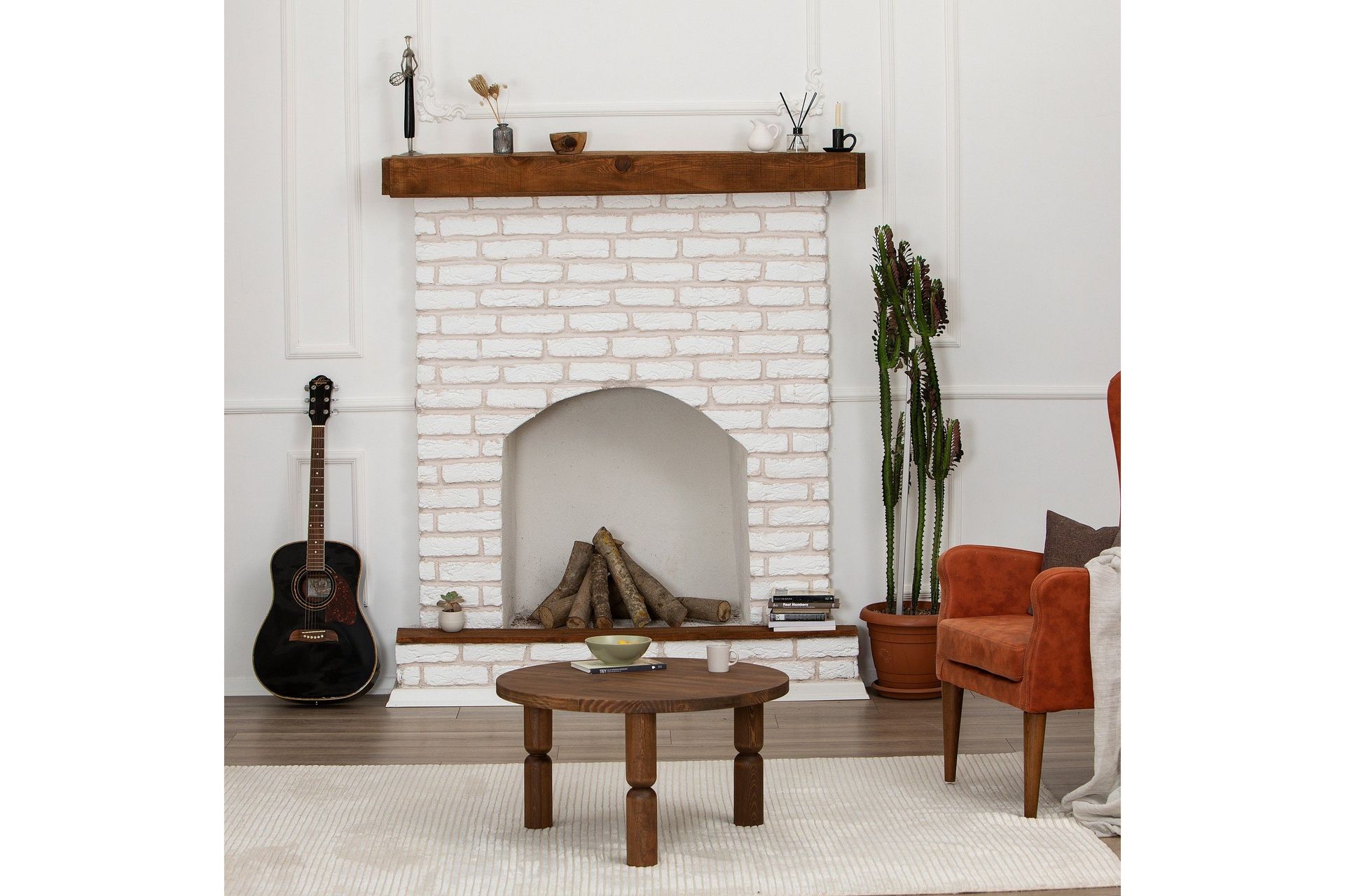 Ida Soffbord 70 cm - Valn&ouml;t