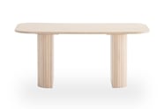 Bark Kopparbo Soffbord 120 Cm Vitlaserad Ek M bler Trademax