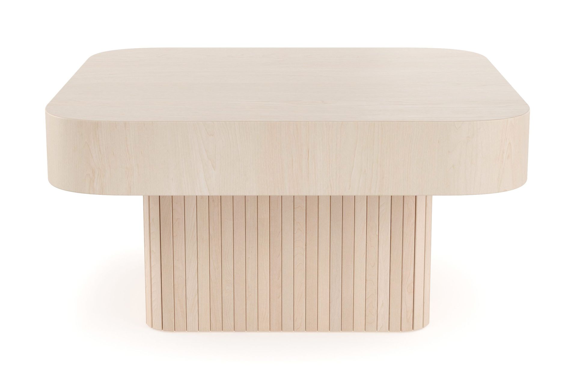 Kopparbo Soffbord 80 cm - Ljust vitlaserat ektr&auml;