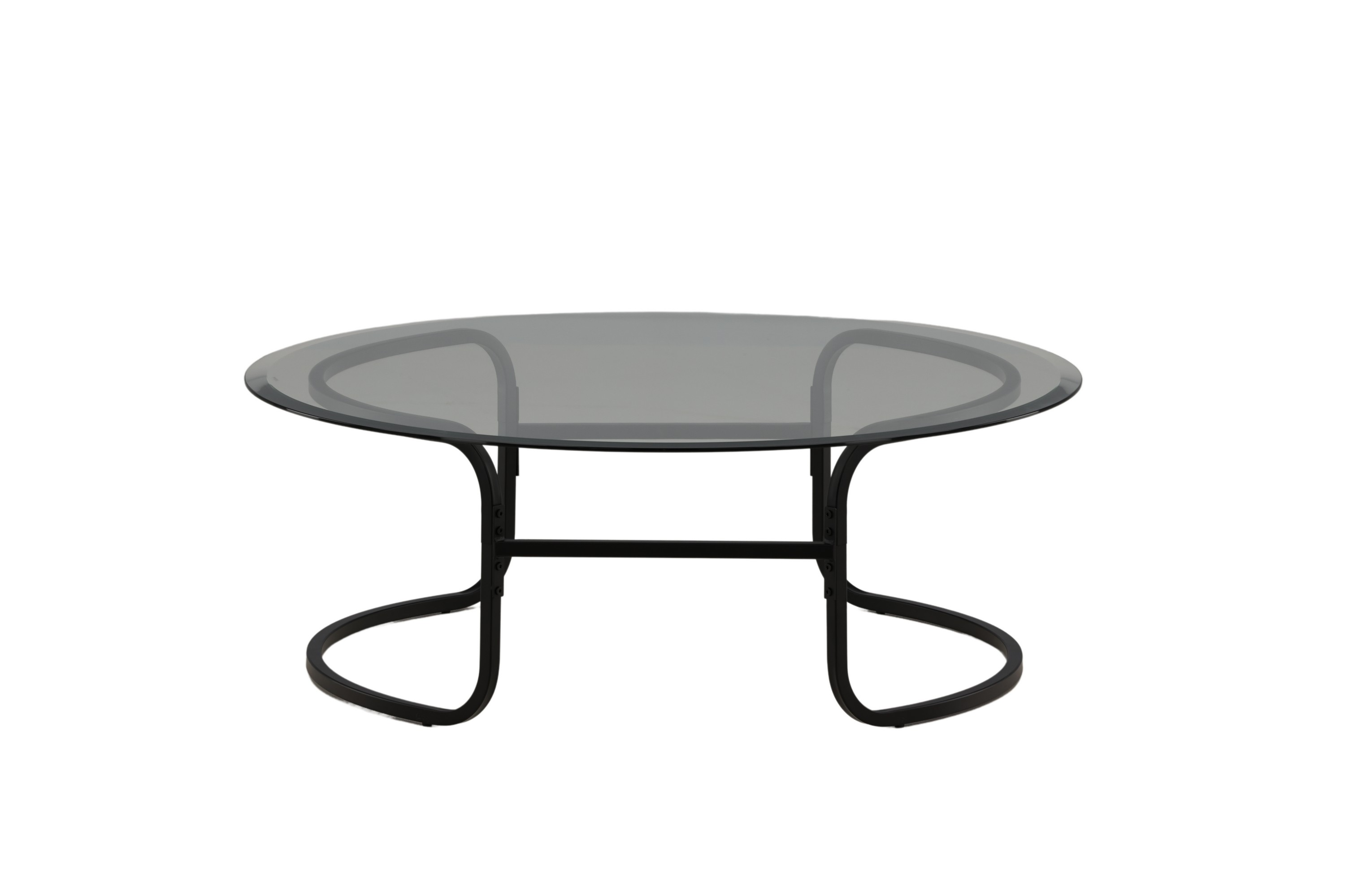 Lomma Soffbord 110 cm Runt Svart