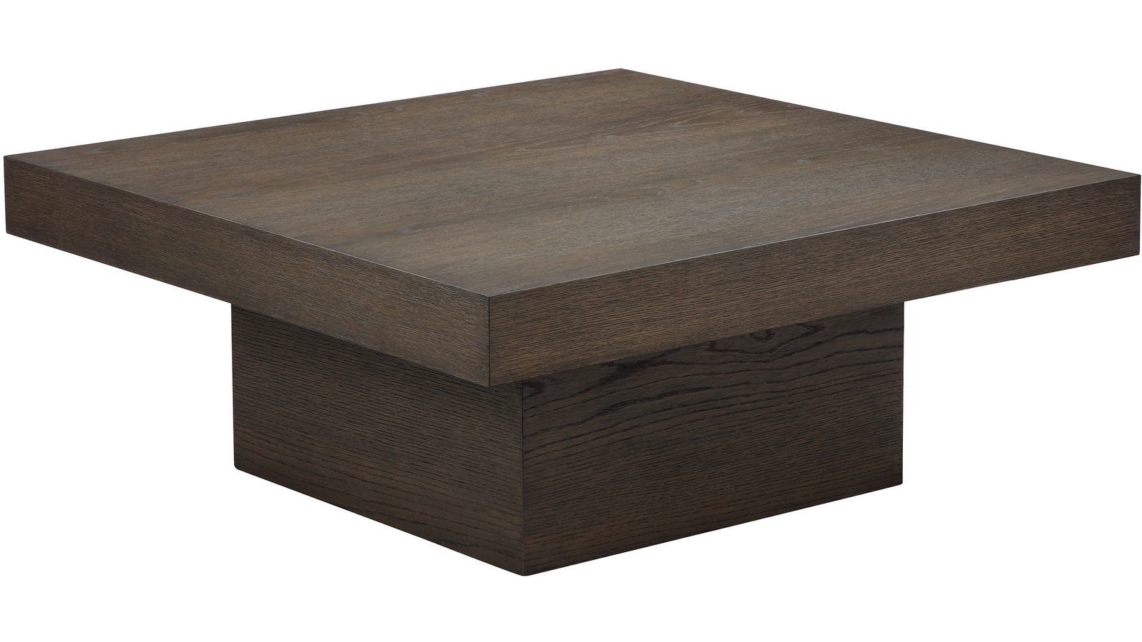 Soffbord Lunvik 100x100 cm - Brunlackat