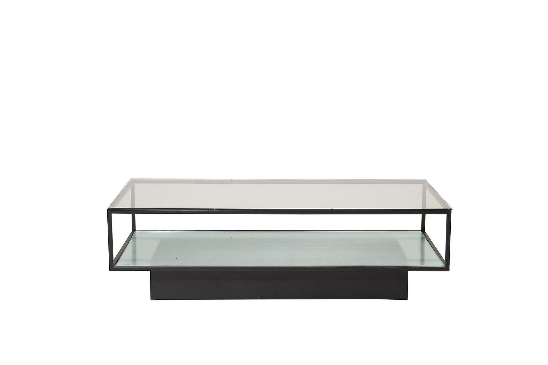 maglehem soffbord 130 cm - transparent