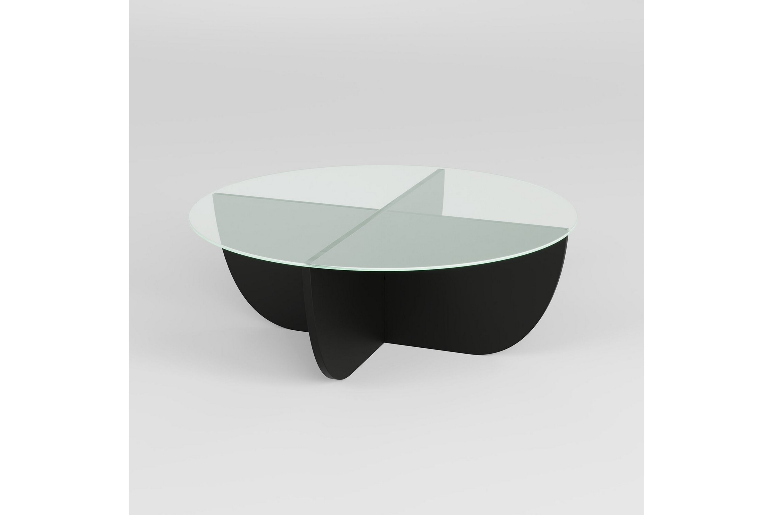 Soffbord Makhan 90 cm Svart