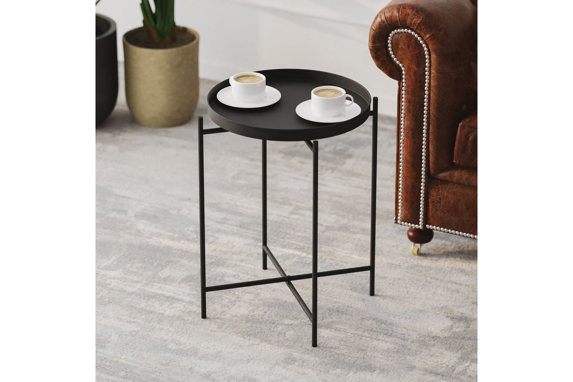 Mamta Soffbord 46 cm - Svart