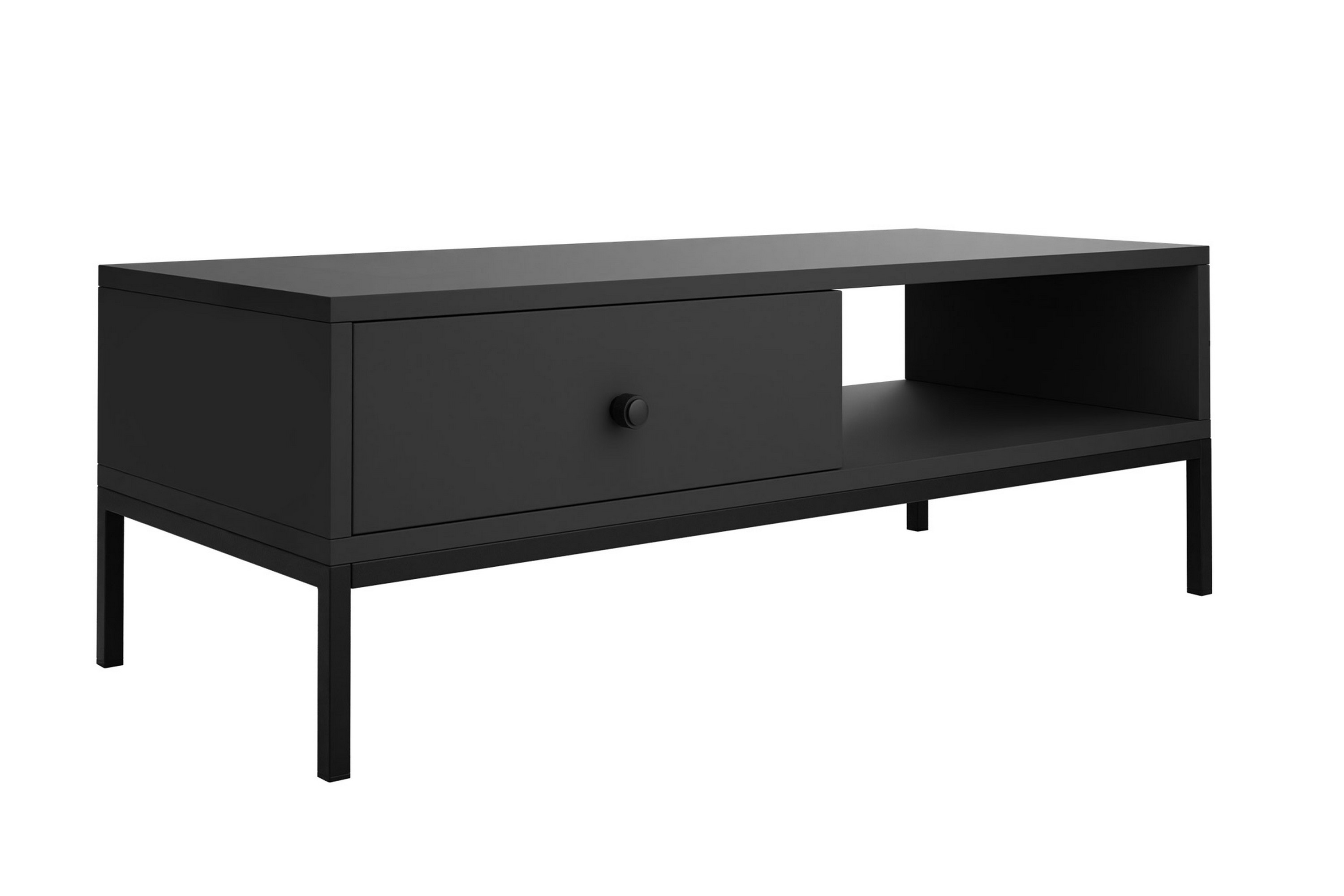 Soffbord Mariestad 90 cm Svart