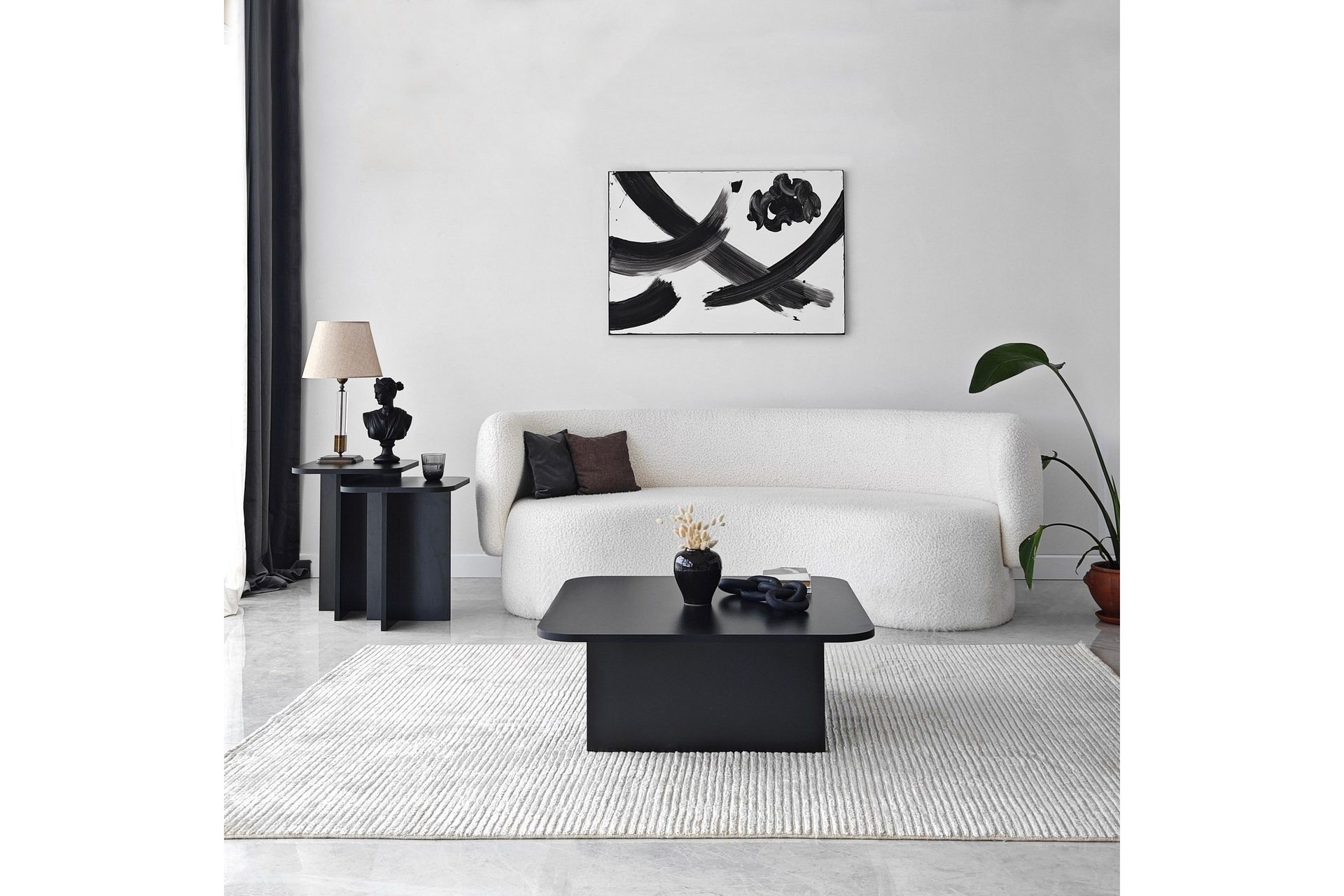 Masakage Soffbord 40 cm - Svart