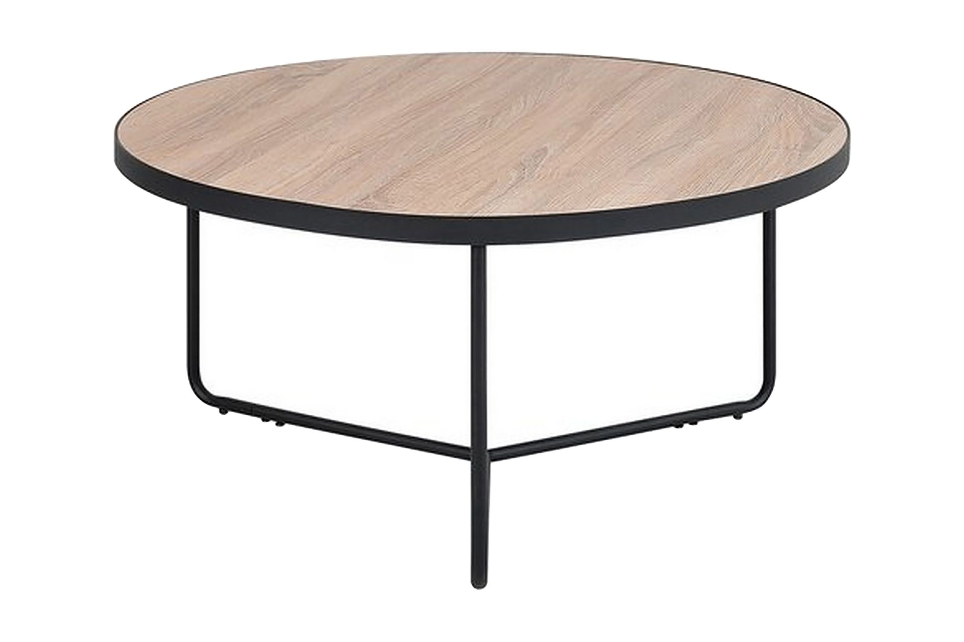 Melody L Soffbord 80 cm - Tr&auml;/Natur