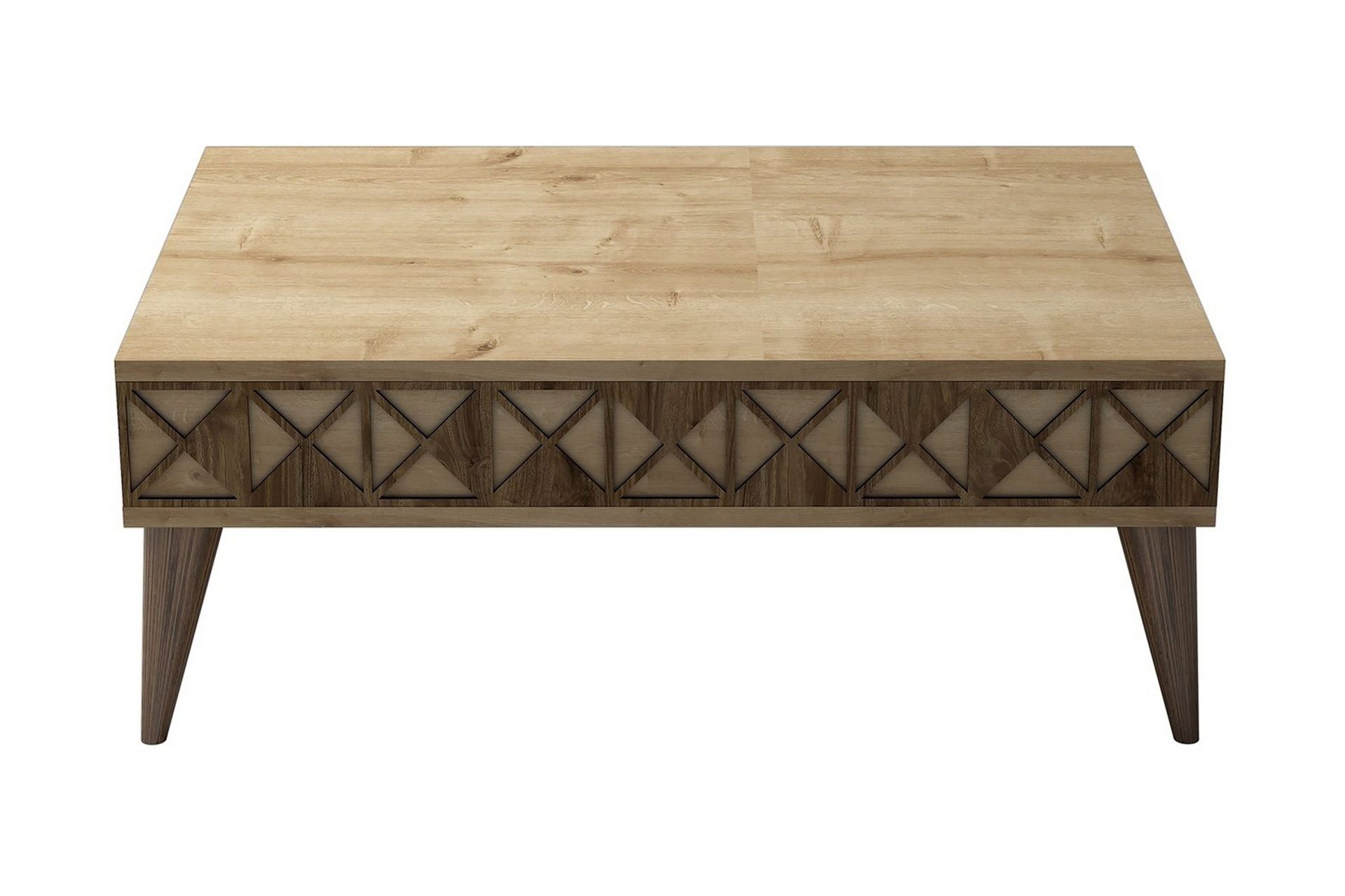 Muennink Soffbord 90 cm med F&ouml;rvaring Hylla - Ekf&auml;rg