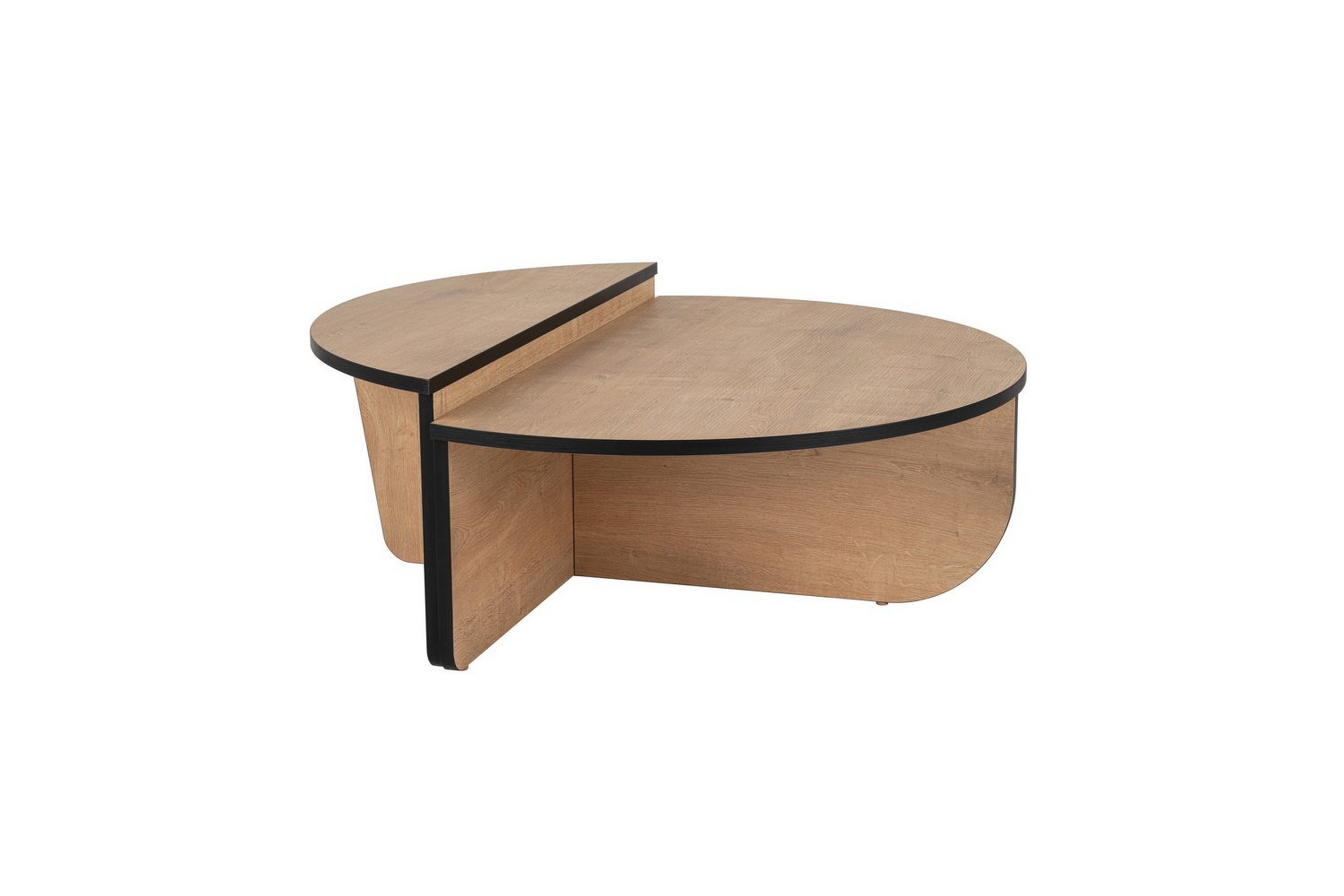 Soffbord Mukund Honey Oak Black Honey Oak Black