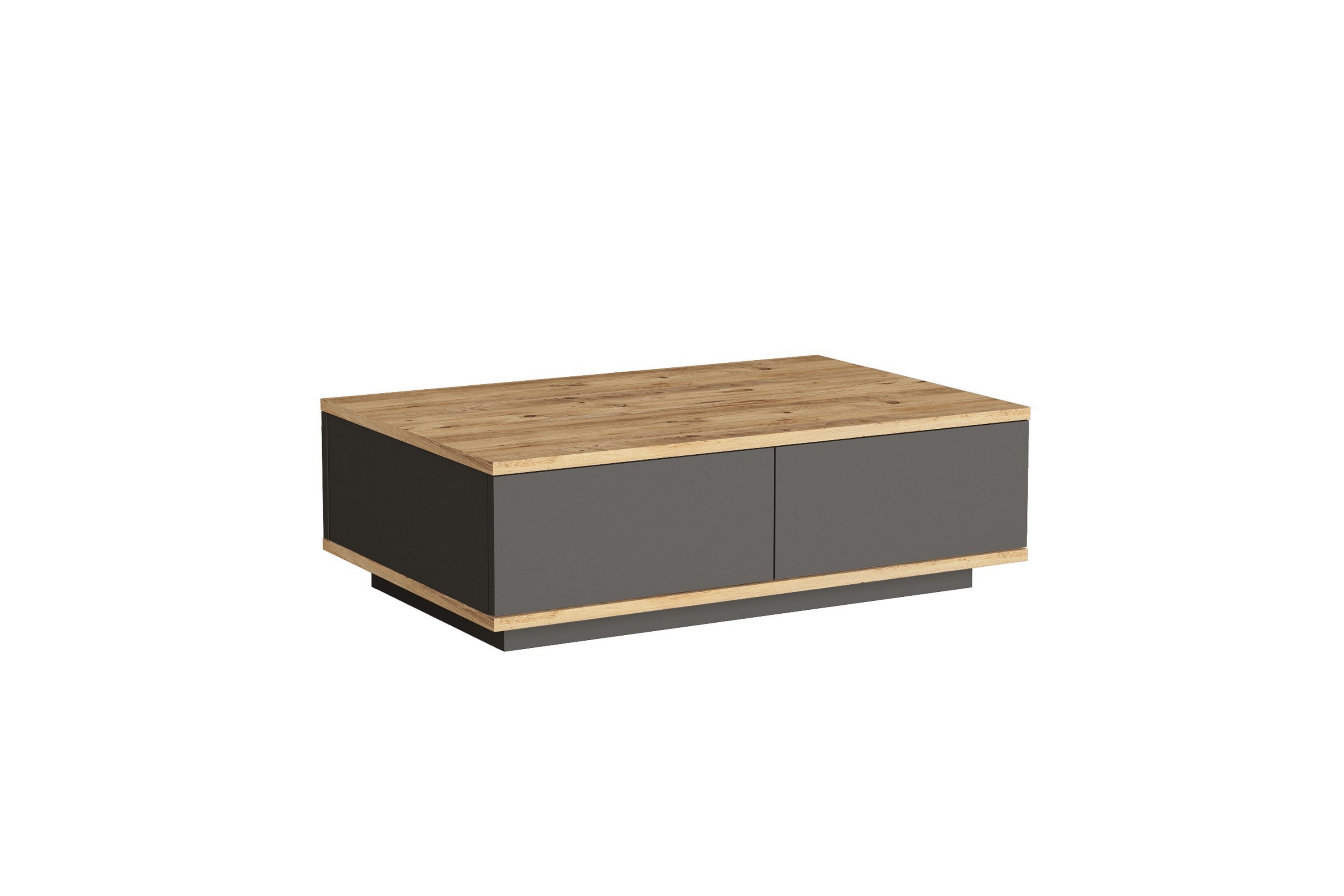 Soffbord Najar 90 cm Brun/Antracit