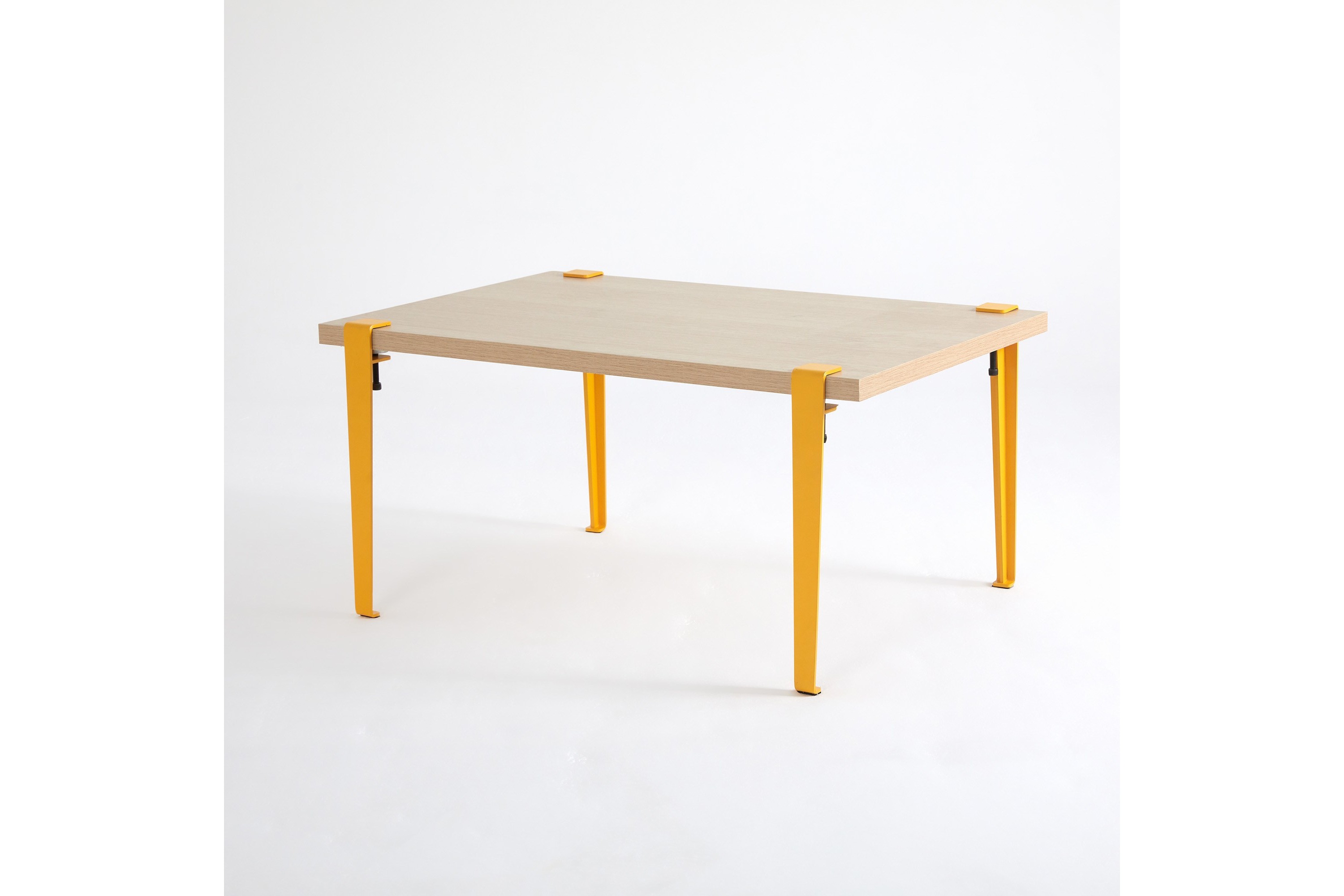 Soffbord Neda 90x60 cm Brun/Gul Hanah Home