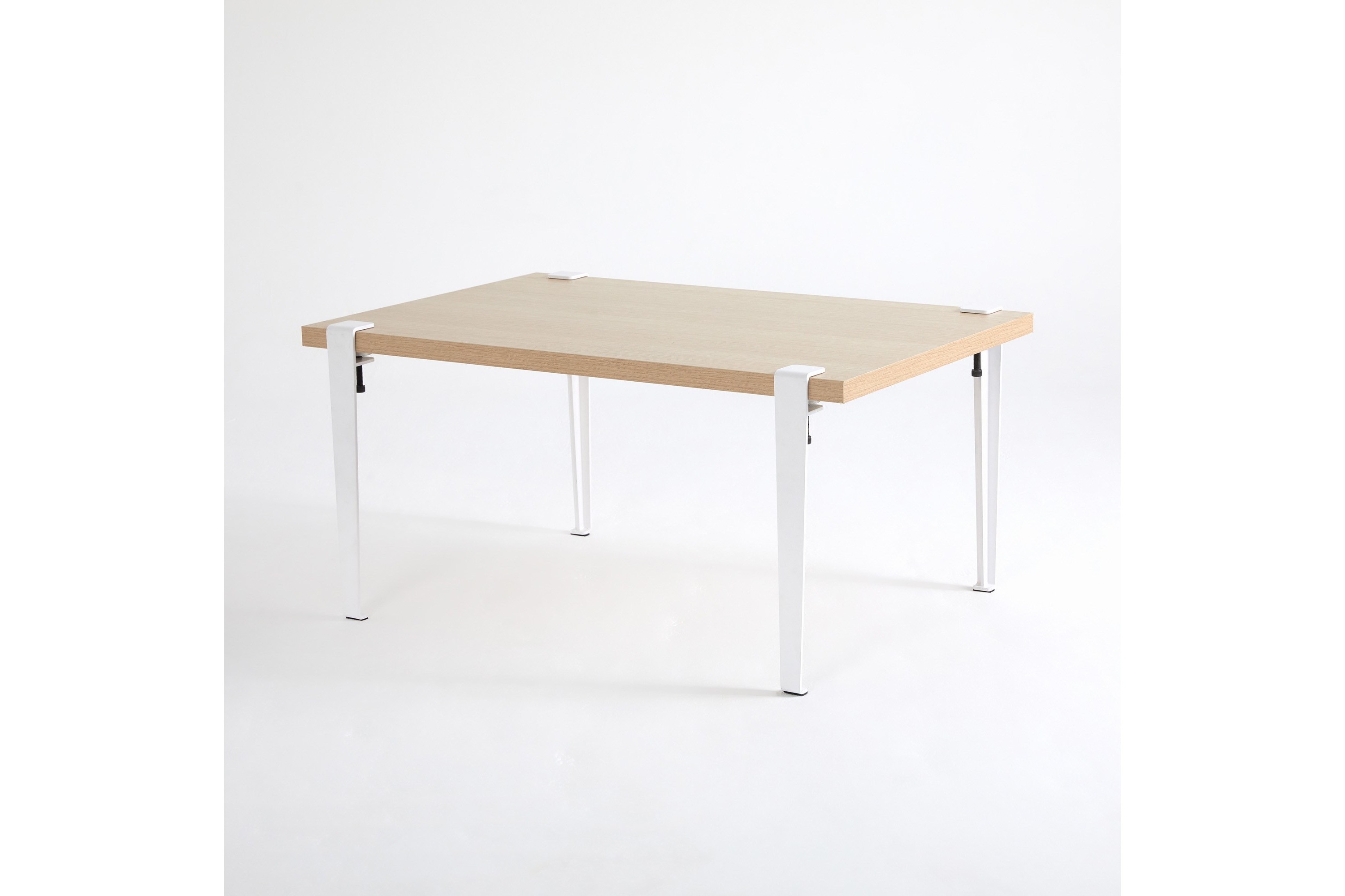 Soffbord Neda 90x60 cm Brun/Vit Hanah Home