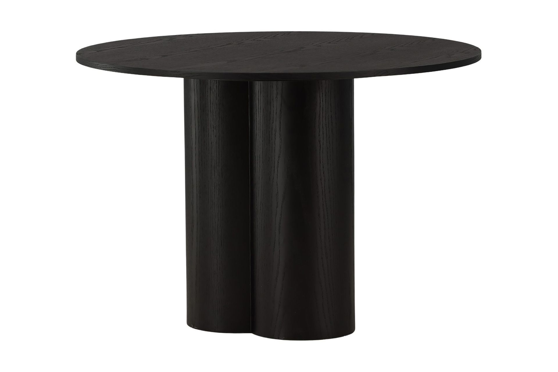 olivia matbord 110 cm runt - svart