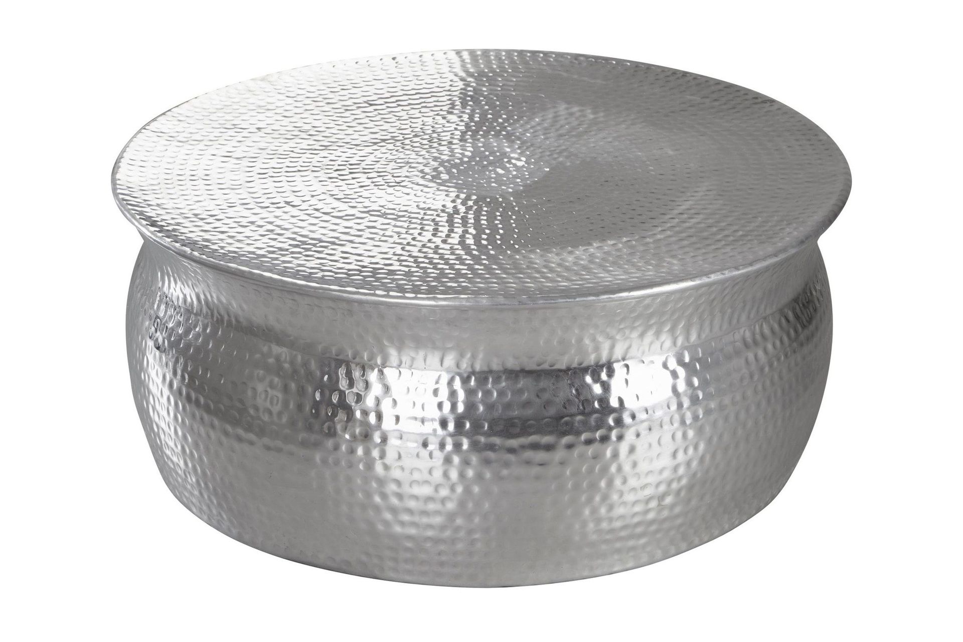 osagie soffbord 75 cm runt - silver