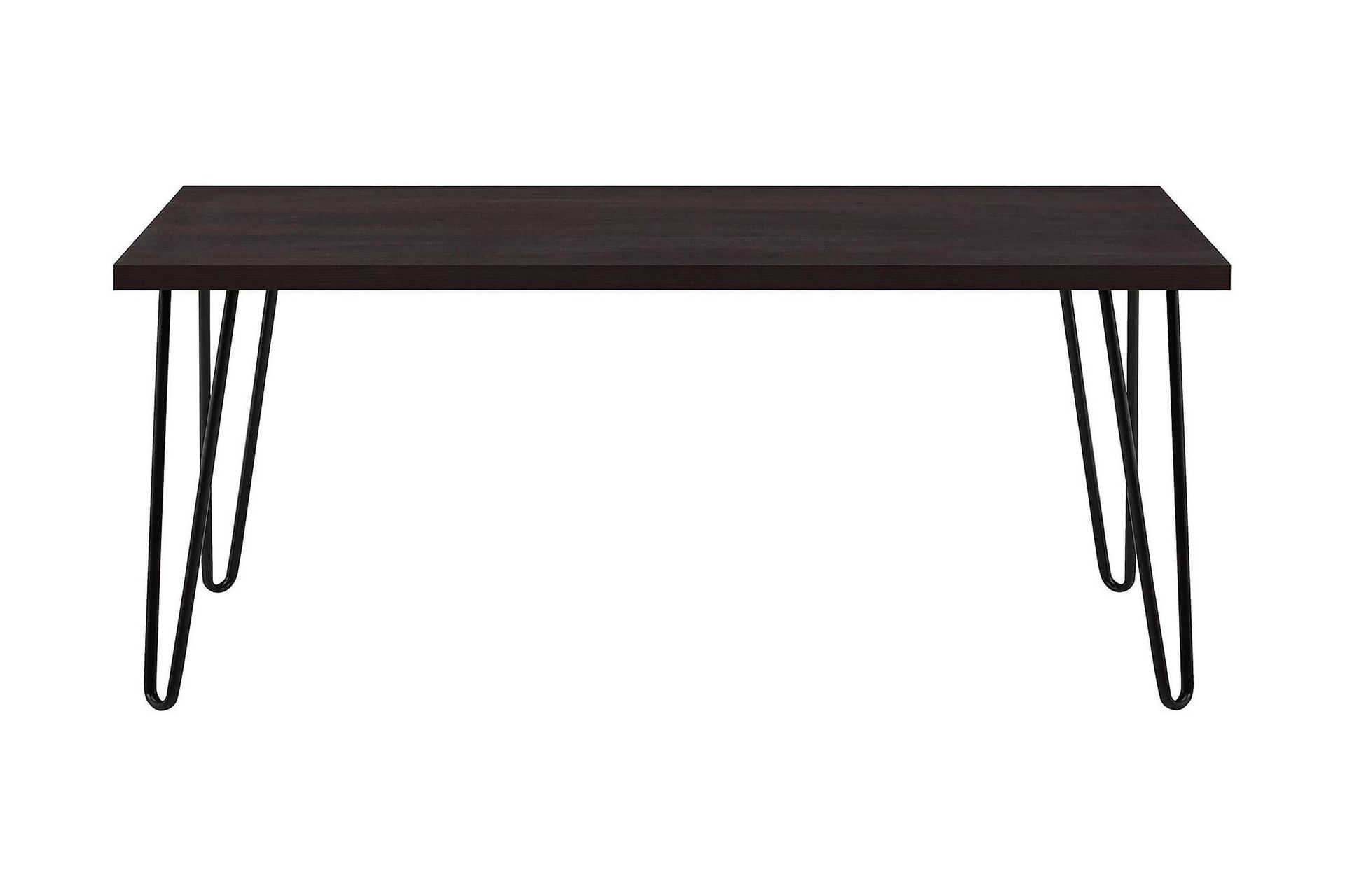 Owen Soffbord 107 cm Espresso/Svart - Dorel Home