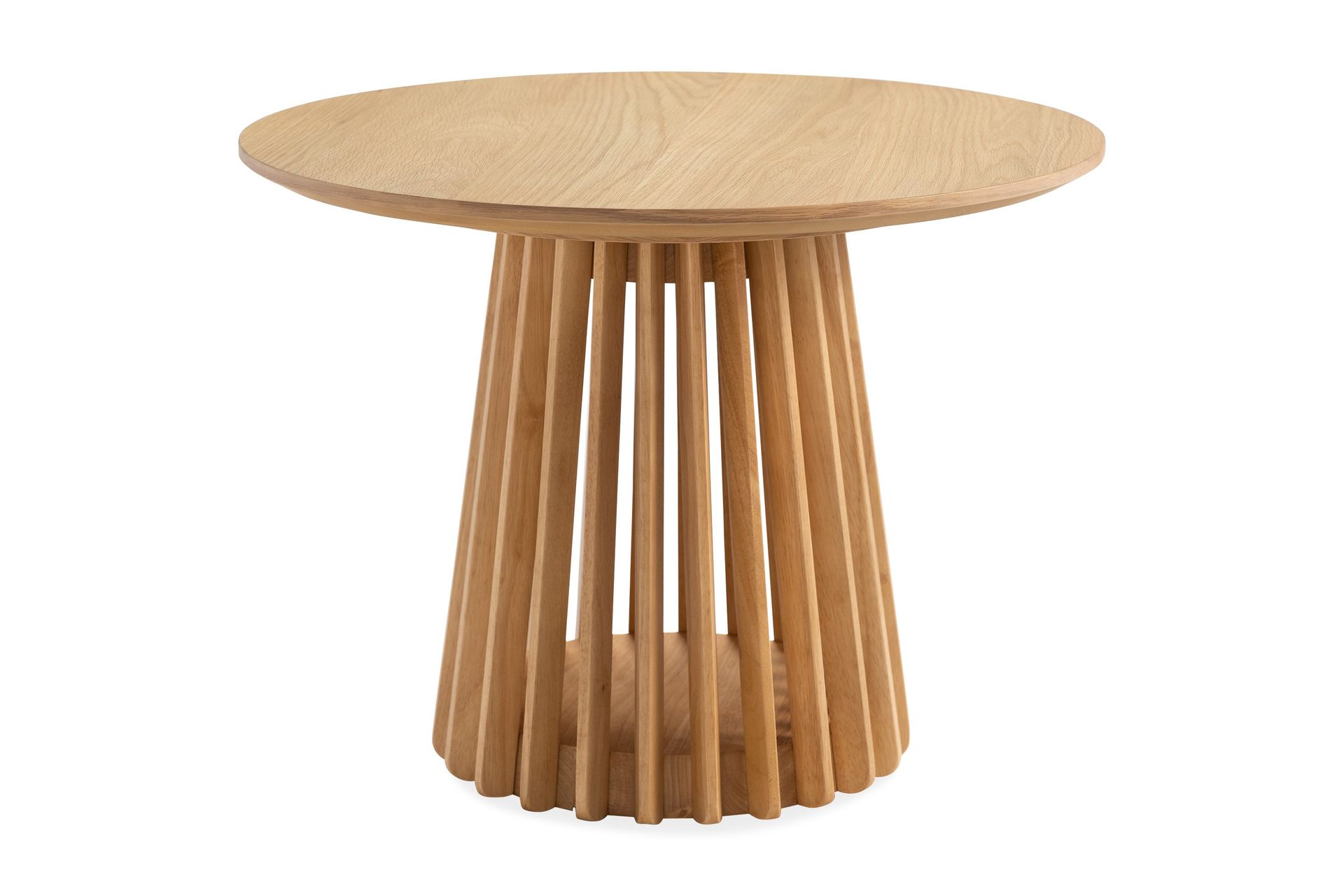 peyra soffbord  60 cm runt ek - natur