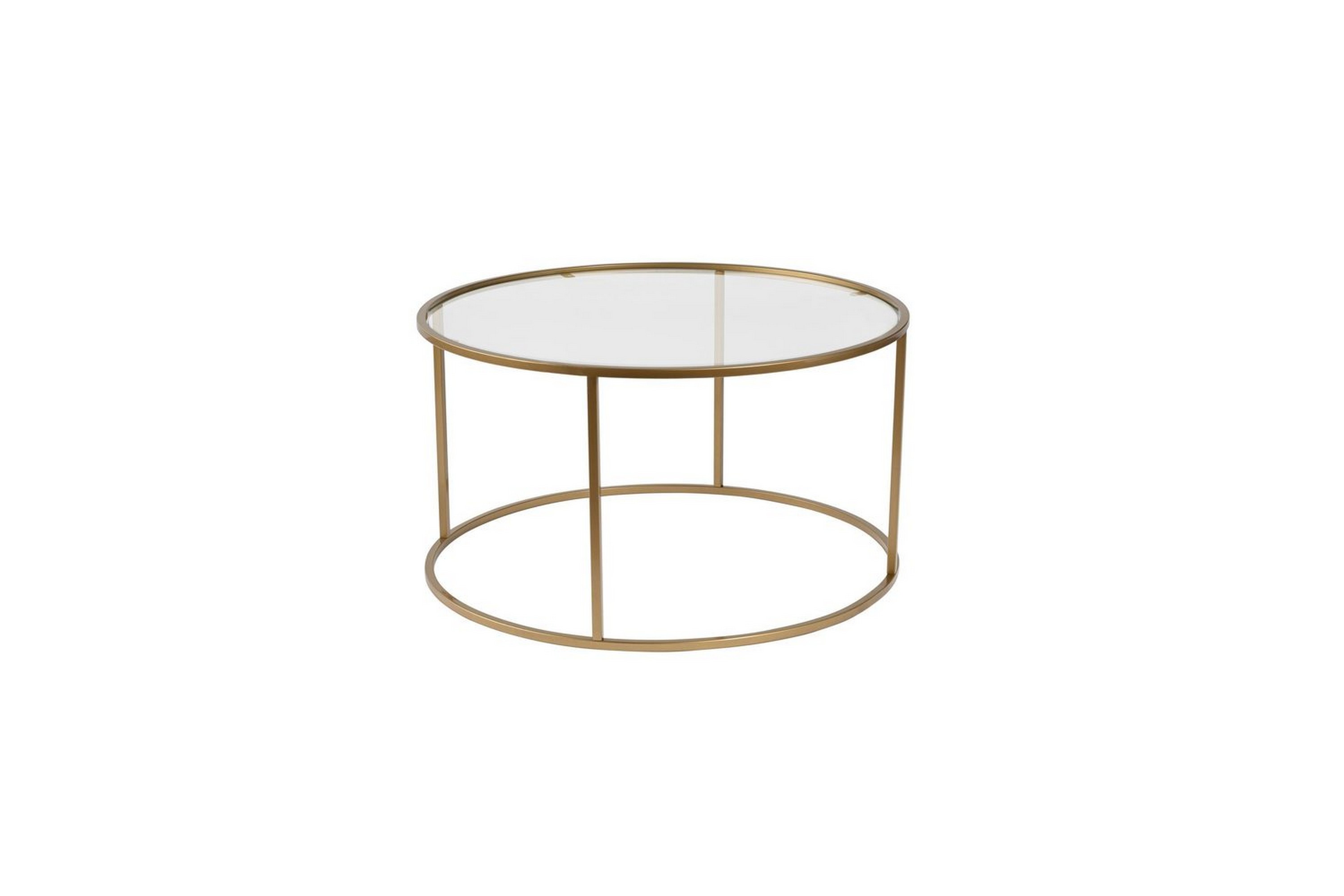 Soffbord Rikiya Guldtransparent Guldtransparent